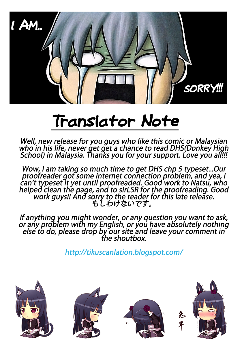 Donkey High School Chapter 5.2 page 9 - Chapter 5 v2 : Best Friends