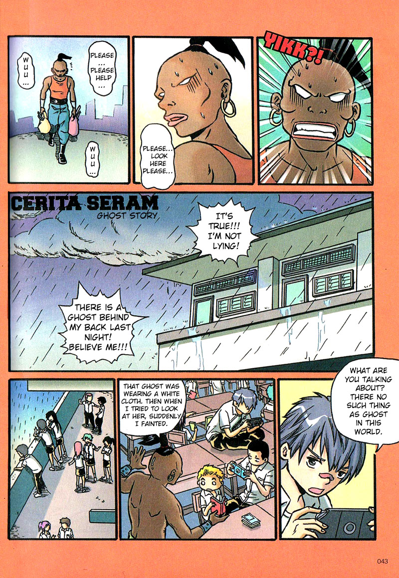 Donkey High School Chapter 7.2 page 1 - Chapter 7 v2 : Ghost Story