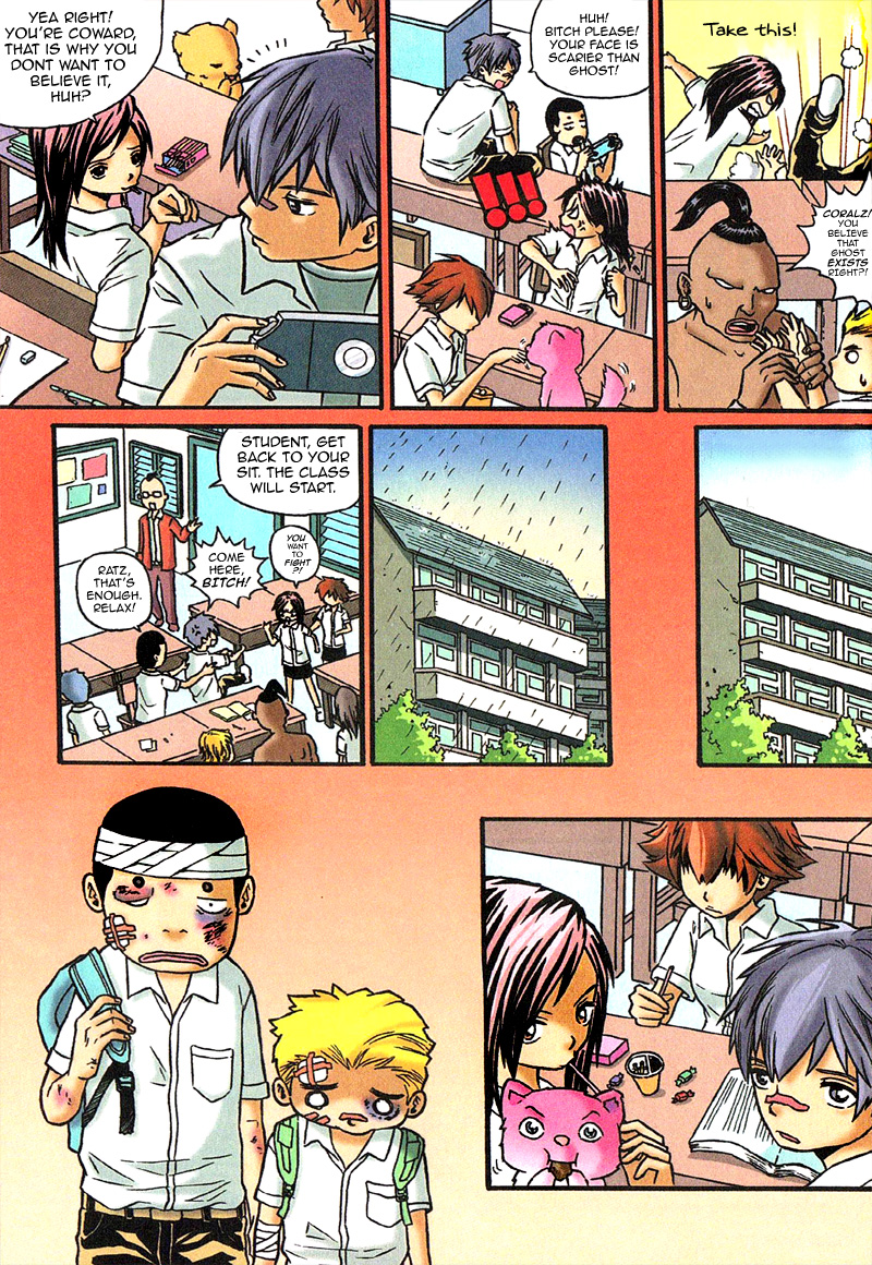 Donkey High School Chapter 7.2 page 2 - Chapter 7 v2 : Ghost Story