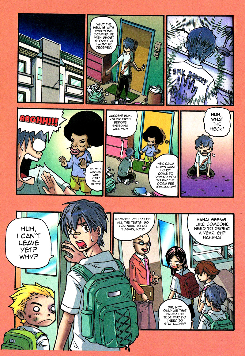 Donkey High School Chapter 7.2 page 4 - Chapter 7 v2 : Ghost Story