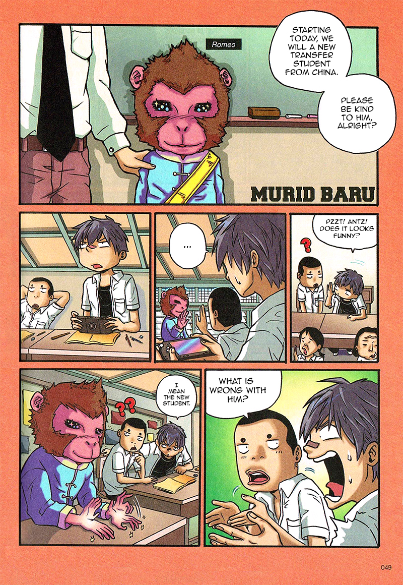Donkey High School Chapter 8.2 page 1 - Chapter 8 v2 : New Student