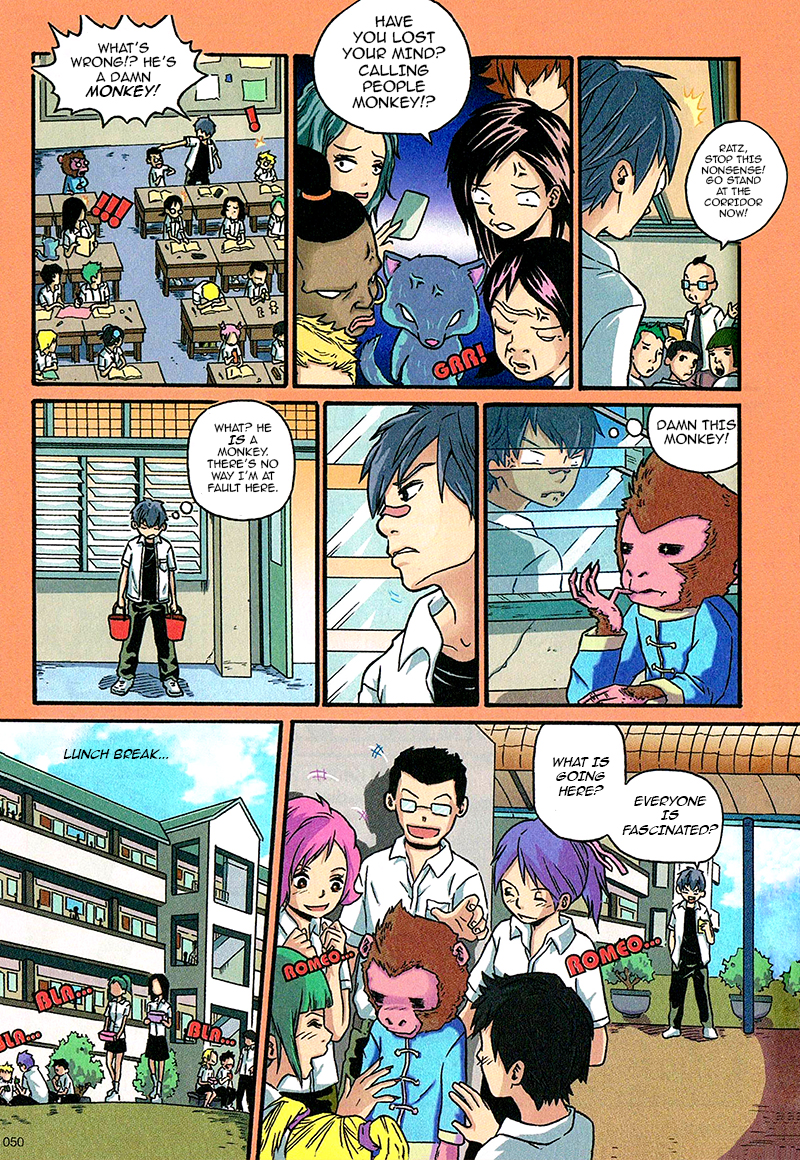 Donkey High School Chapter 8.2 page 2 - Chapter 8 v2 : New Student