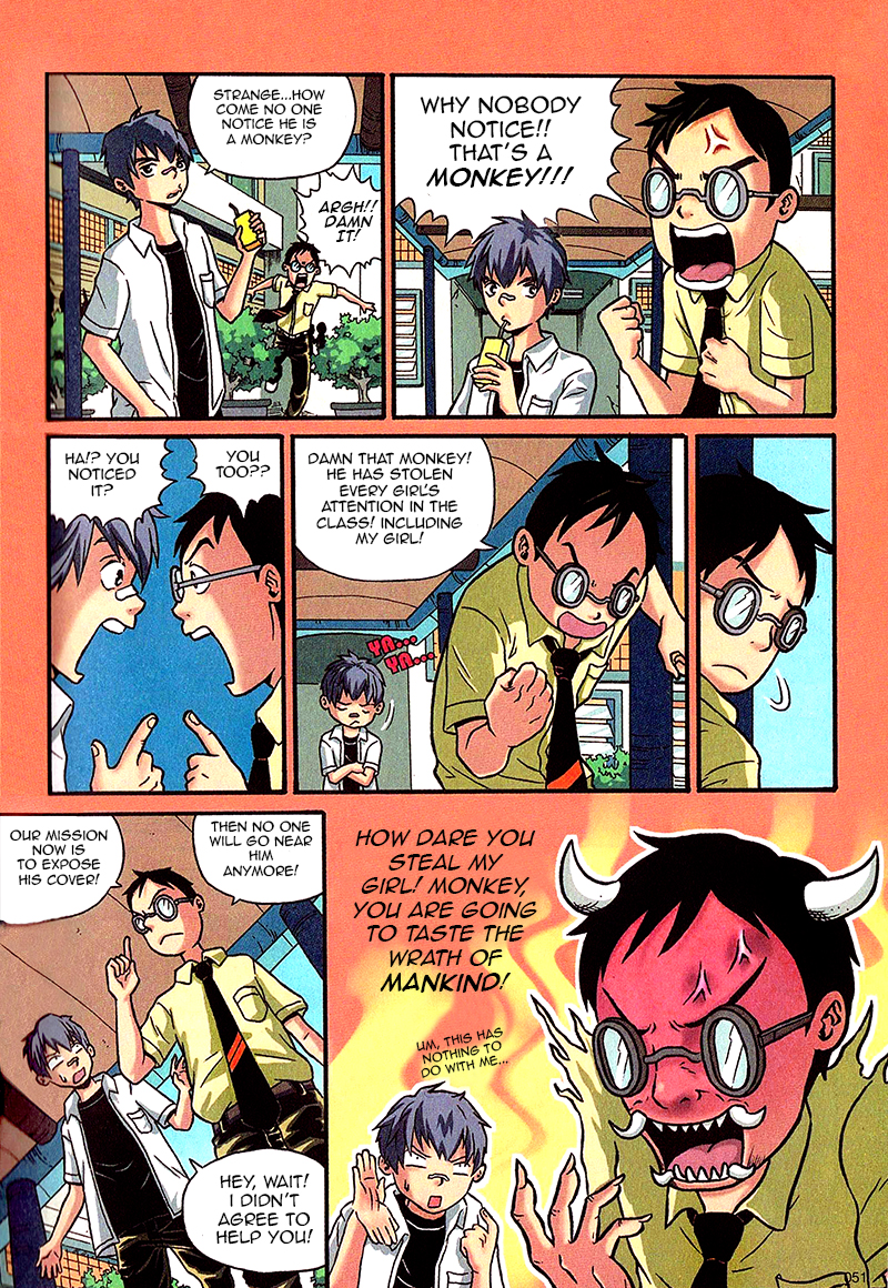 Donkey High School Chapter 8.2 page 3 - Chapter 8 v2 : New Student