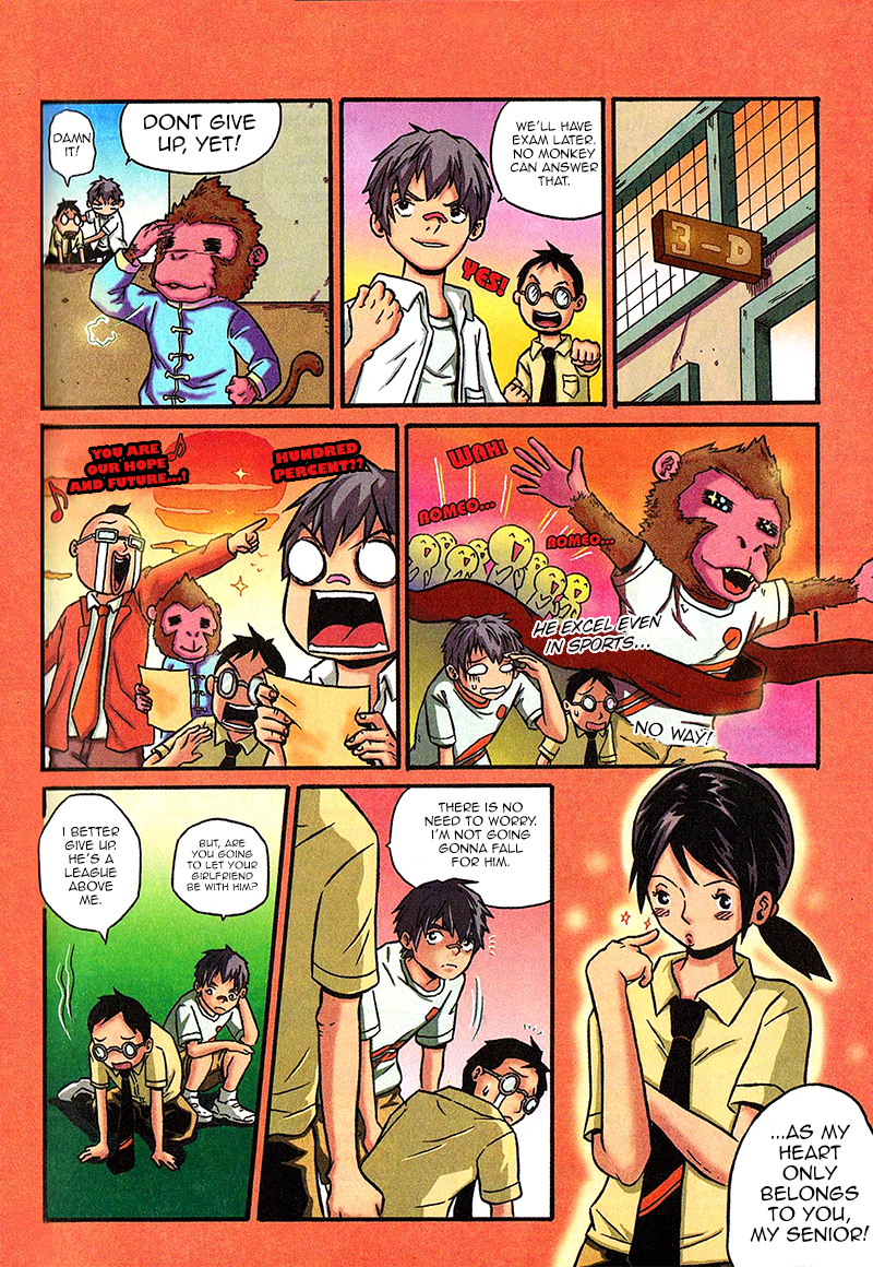 Donkey High School Chapter 8.2 page 5 - Chapter 8 v2 : New Student