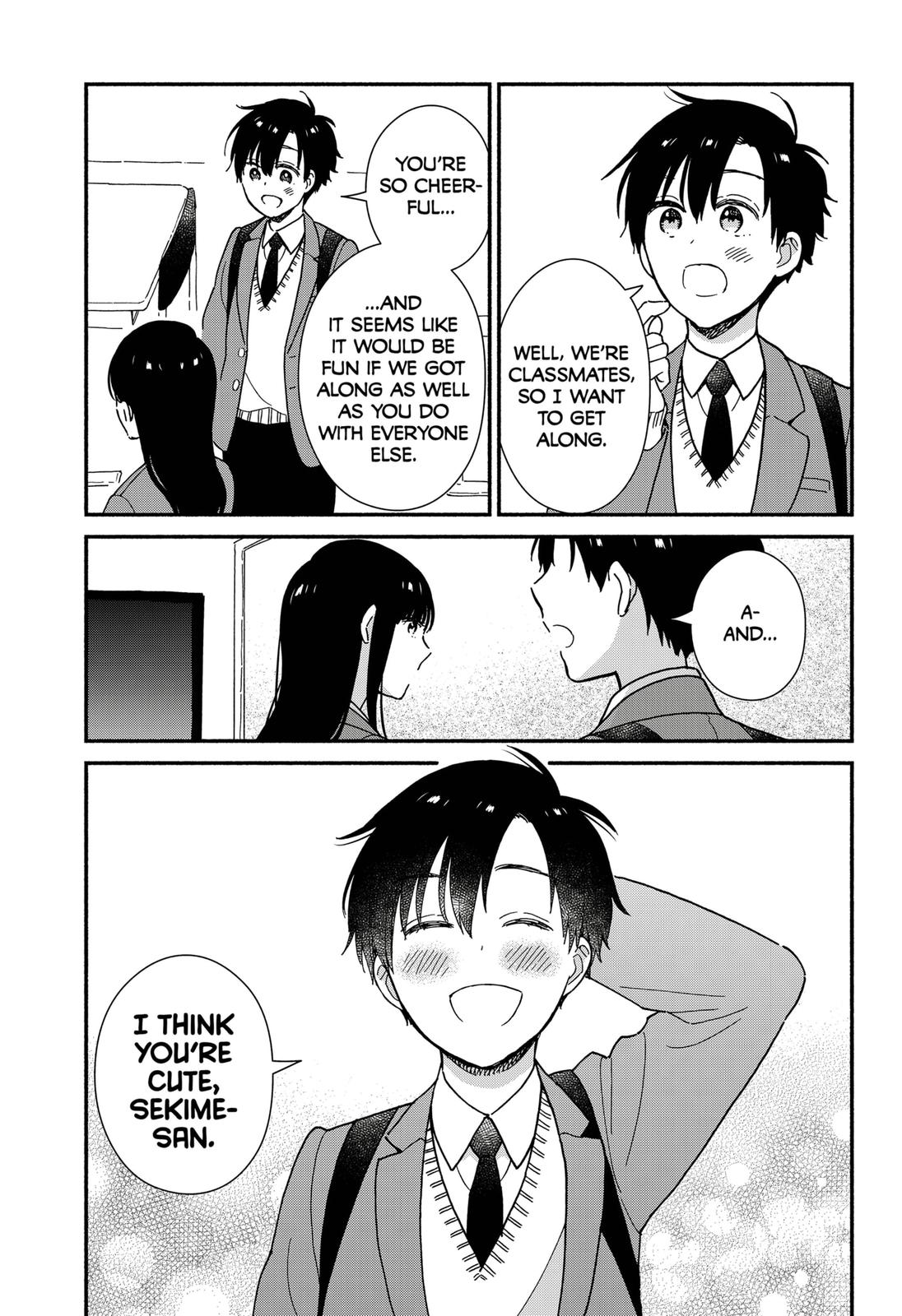 Don't Blush, Sekime-san! Chapter 1 page 15 - Chapter 1
