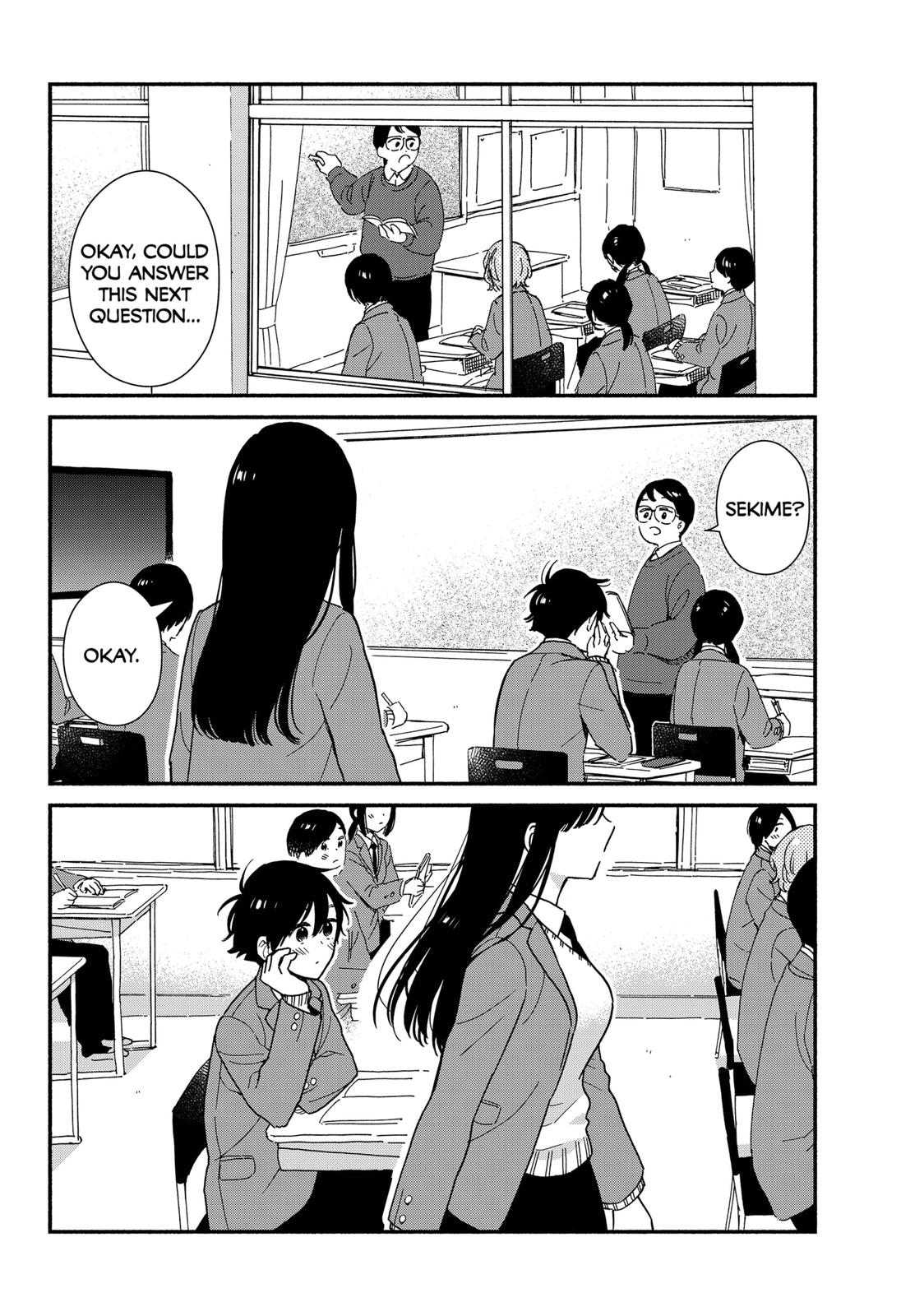 Don't Blush, Sekime-san! Chapter 1 page 2 - Chapter 1