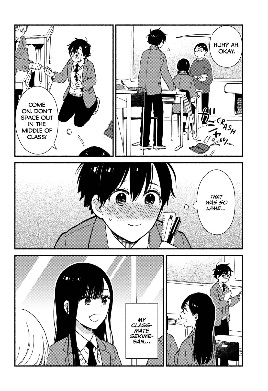 Don't Blush, Sekime-san! Chapter 1 page 4 - Chapter 1