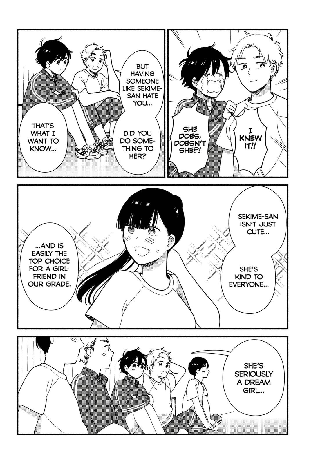 Don't Blush, Sekime-san! Chapter 1 page 8 - Chapter 1