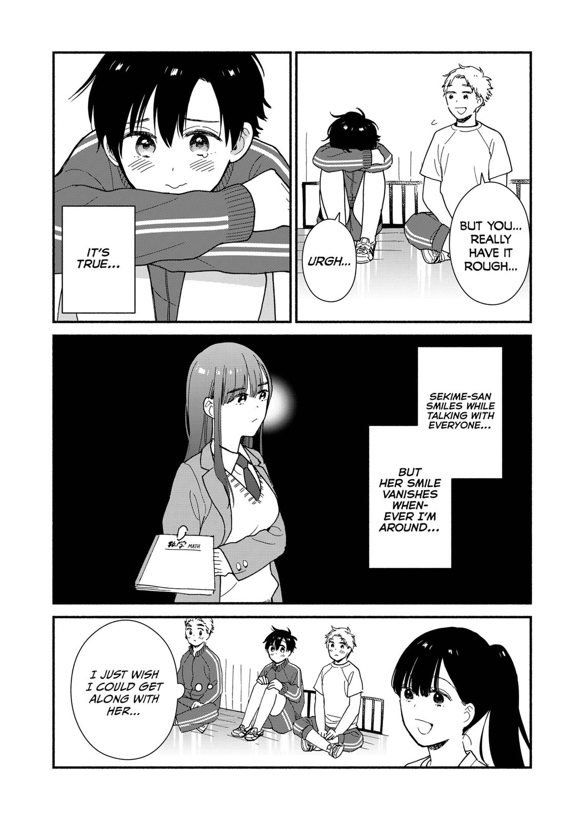 Don't Blush, Sekime-san! Chapter 1 page 9 - Chapter 1
