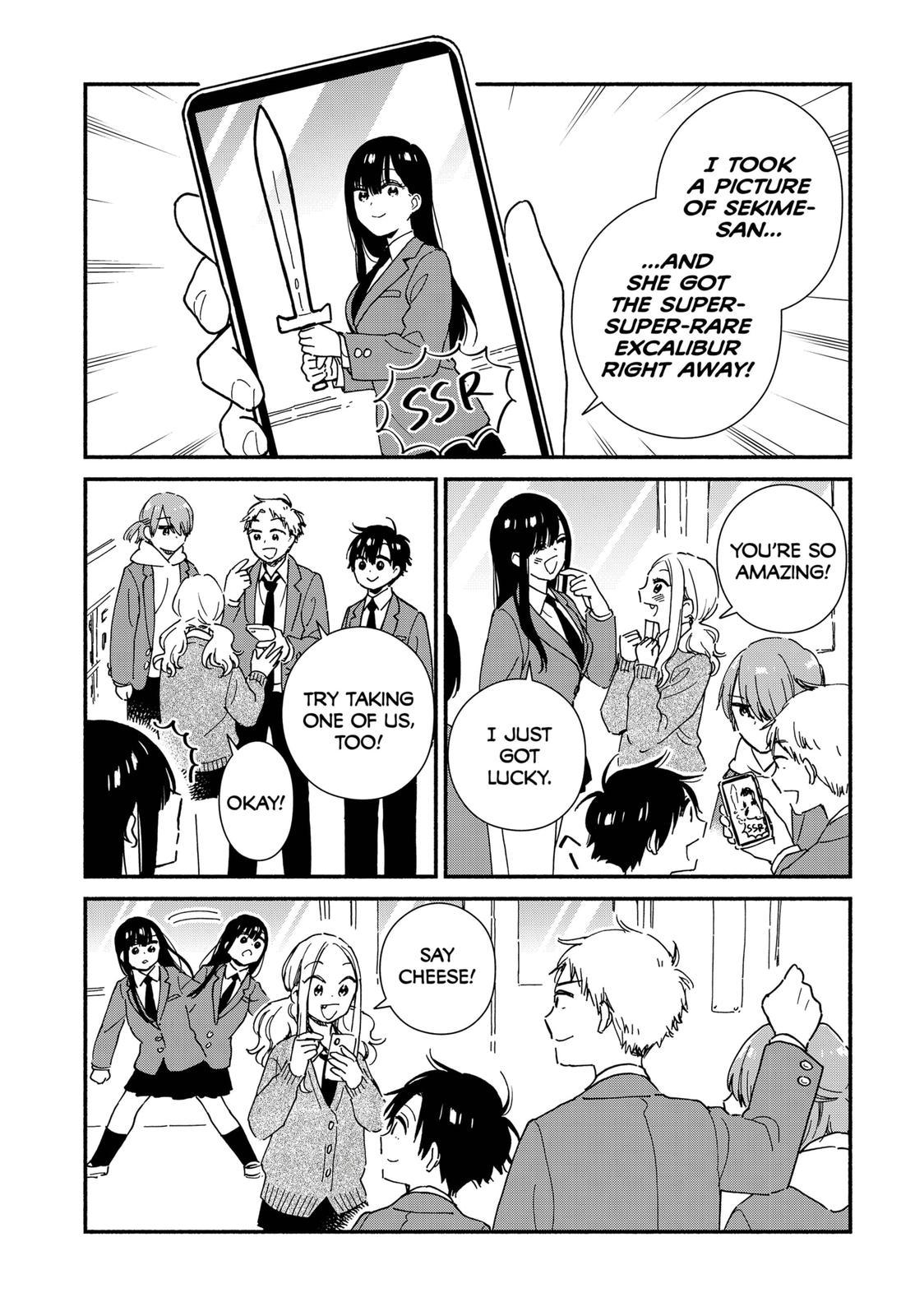 Don't Blush, Sekime-san! Chapter 10 page 3 - Chapter 10