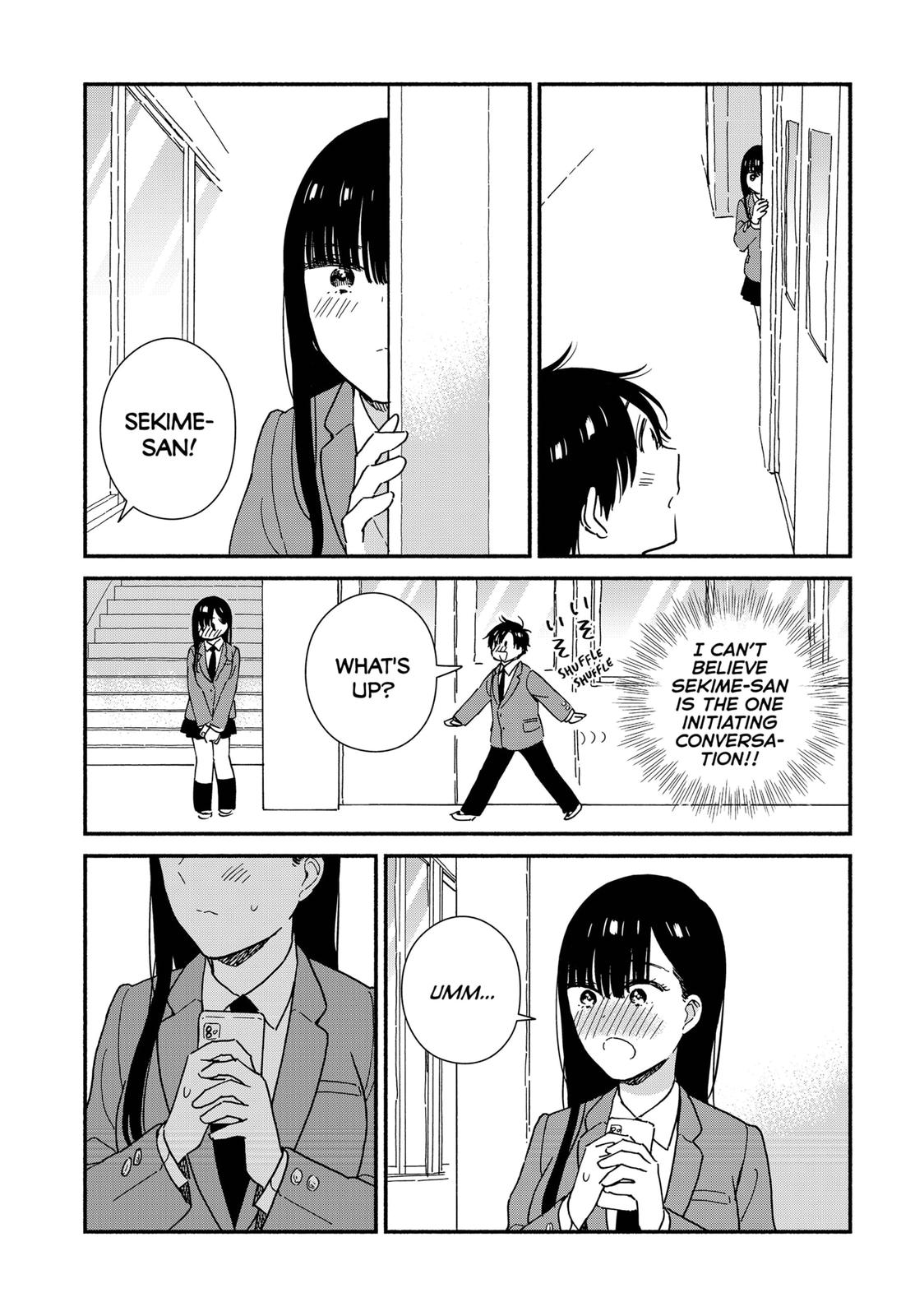 Don't Blush, Sekime-san! Chapter 10 page 5 - Chapter 10