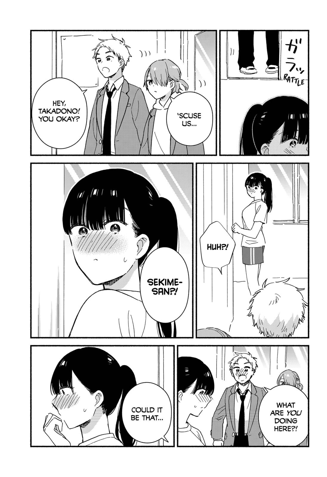 Don't Blush, Sekime-san! Chapter 11 page 7 - Chapter 11