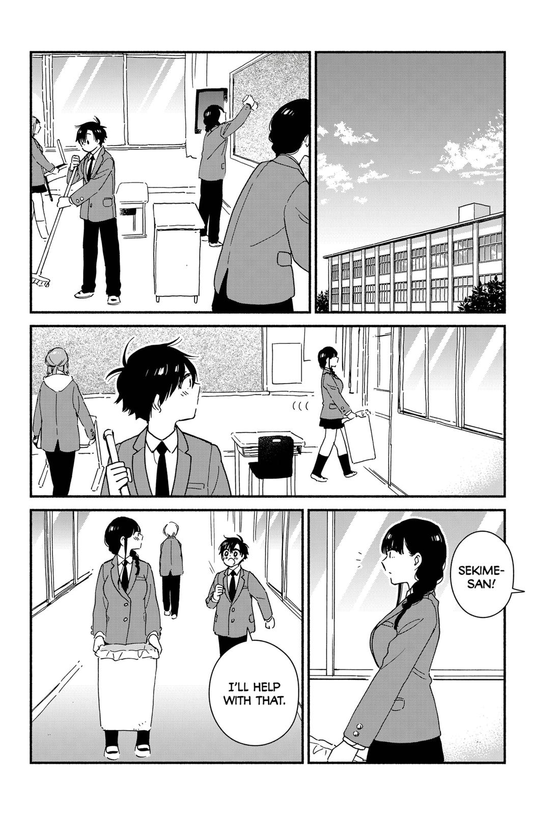 Don't Blush, Sekime-san! Chapter 12 page 4 - Chapter 12