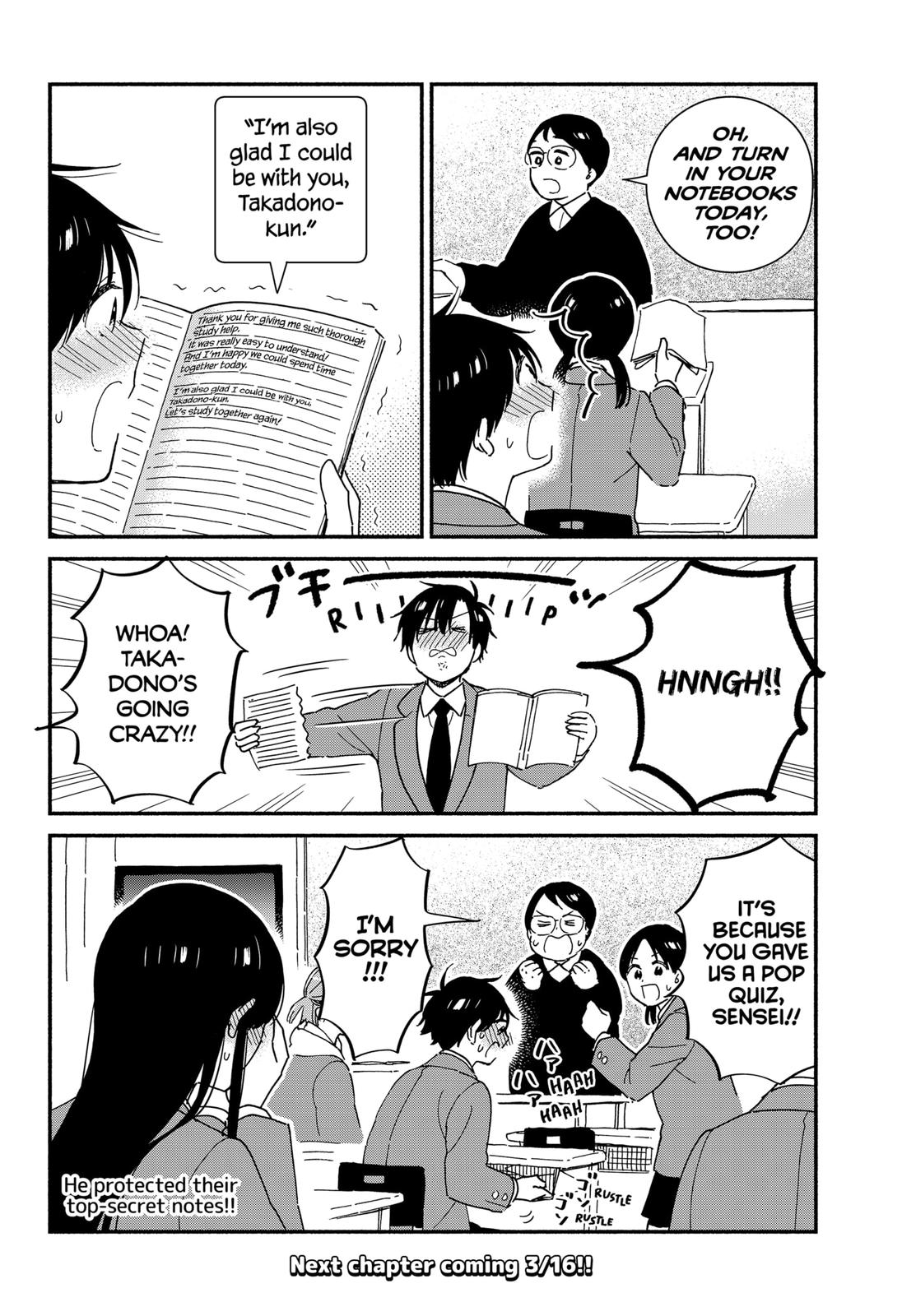 Don't Blush, Sekime-san! Chapter 13 page 12 - Chapter 13