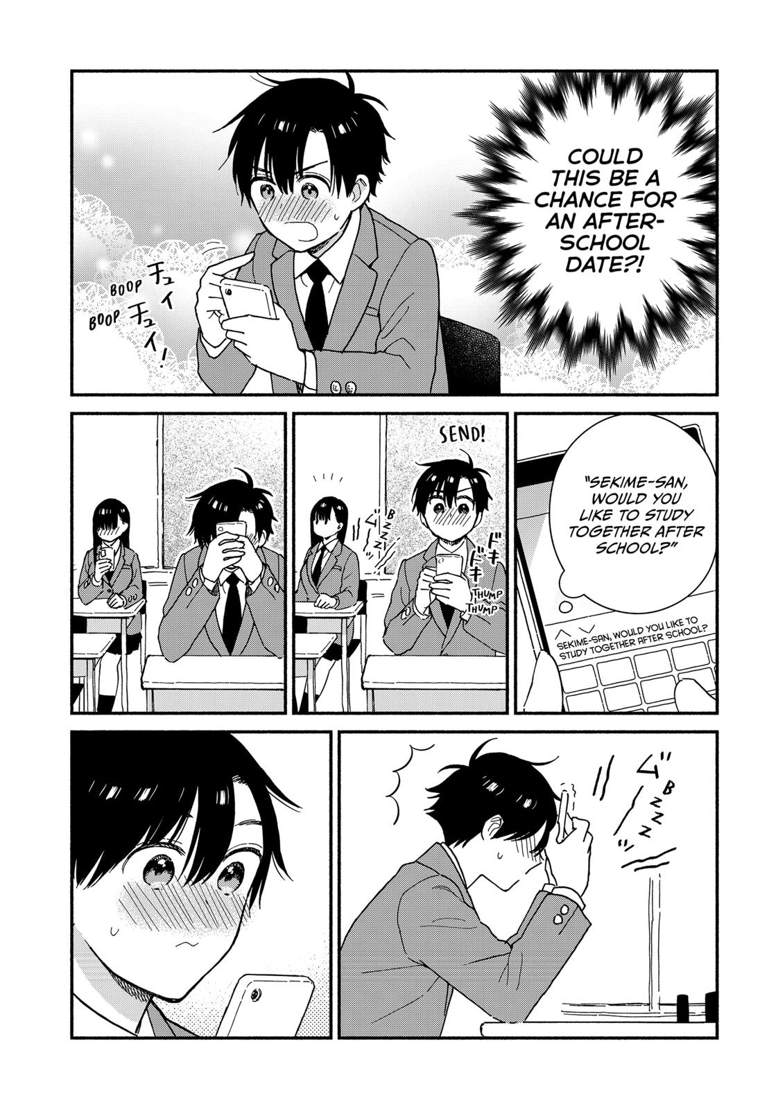 Don't Blush, Sekime-san! Chapter 13 page 3 - Chapter 13