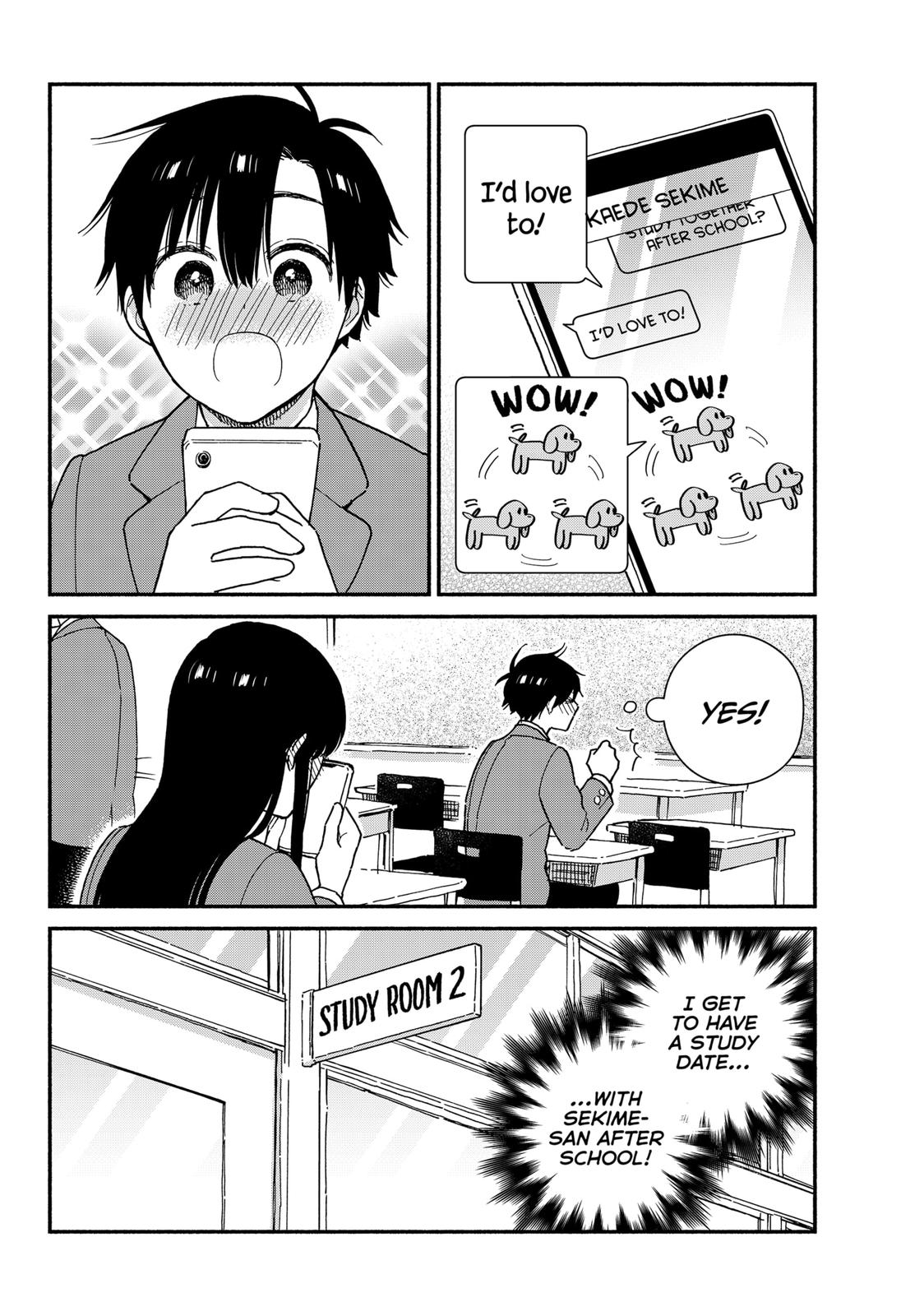 Don't Blush, Sekime-san! Chapter 13 page 4 - Chapter 13