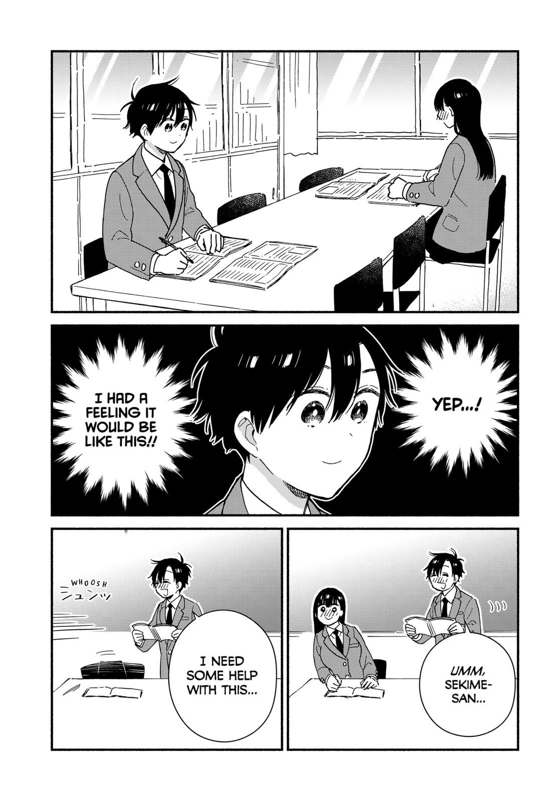Don't Blush, Sekime-san! Chapter 13 page 5 - Chapter 13