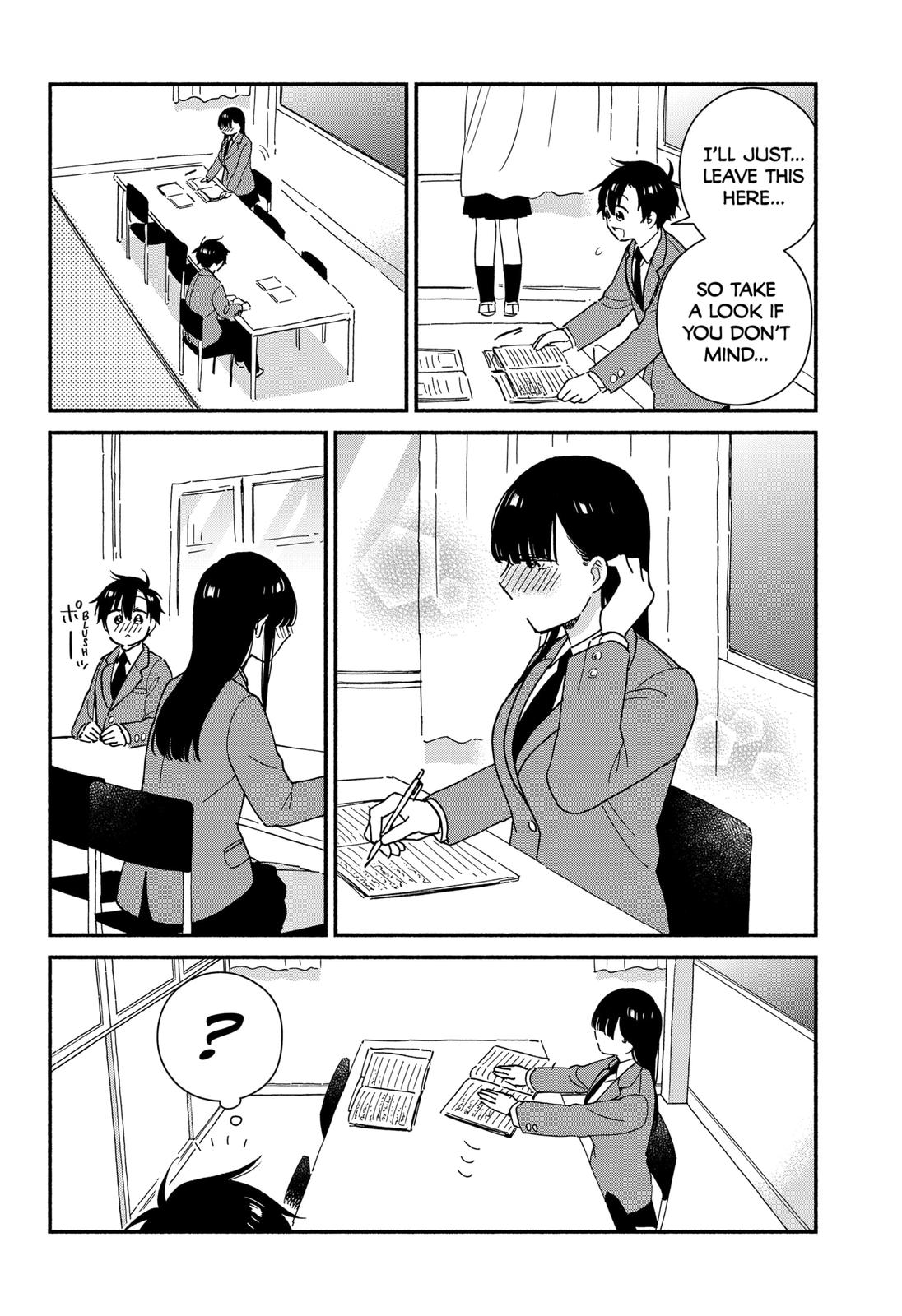 Don't Blush, Sekime-san! Chapter 13 page 6 - Chapter 13