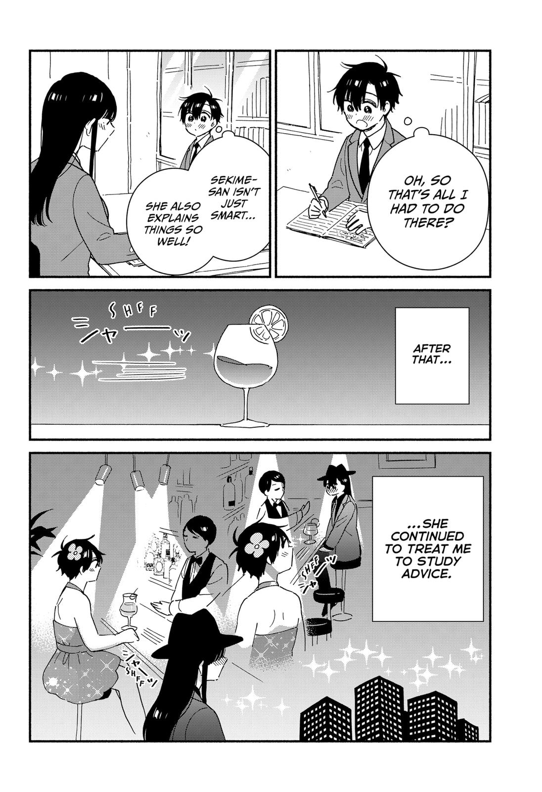 Don't Blush, Sekime-san! Chapter 13 page 8 - Chapter 13