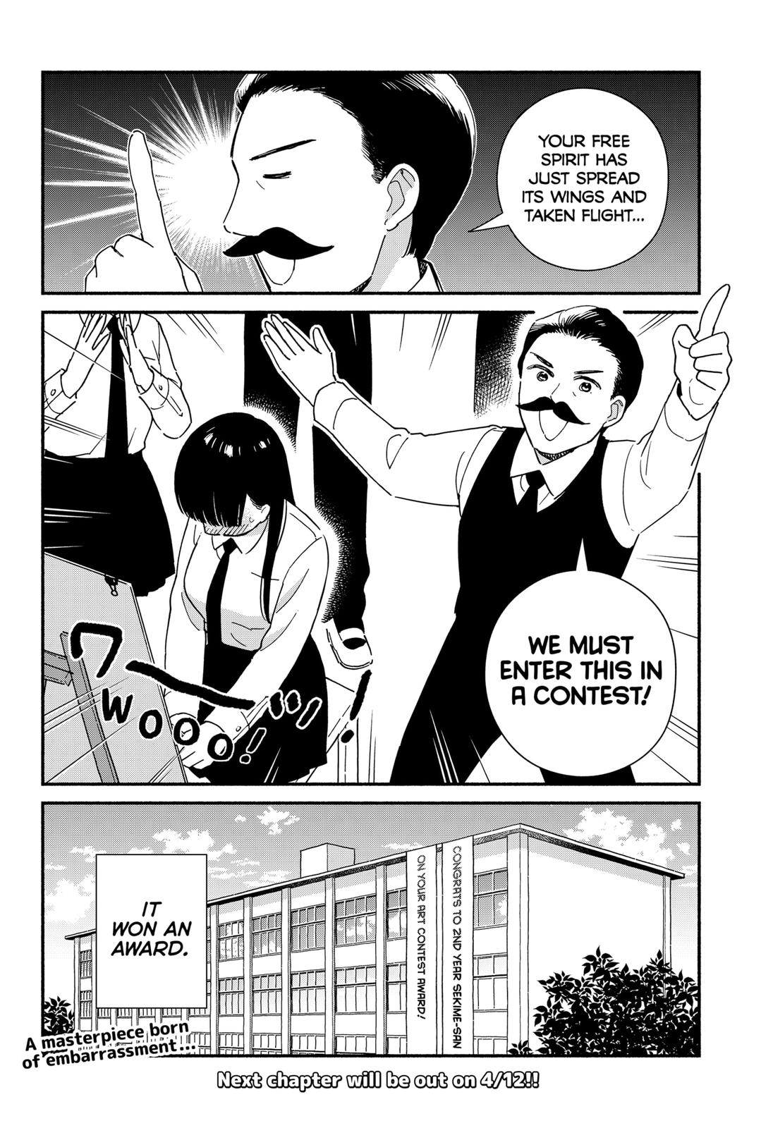 Don't Blush, Sekime-san! Chapter 15 page 10 - Chapter 15