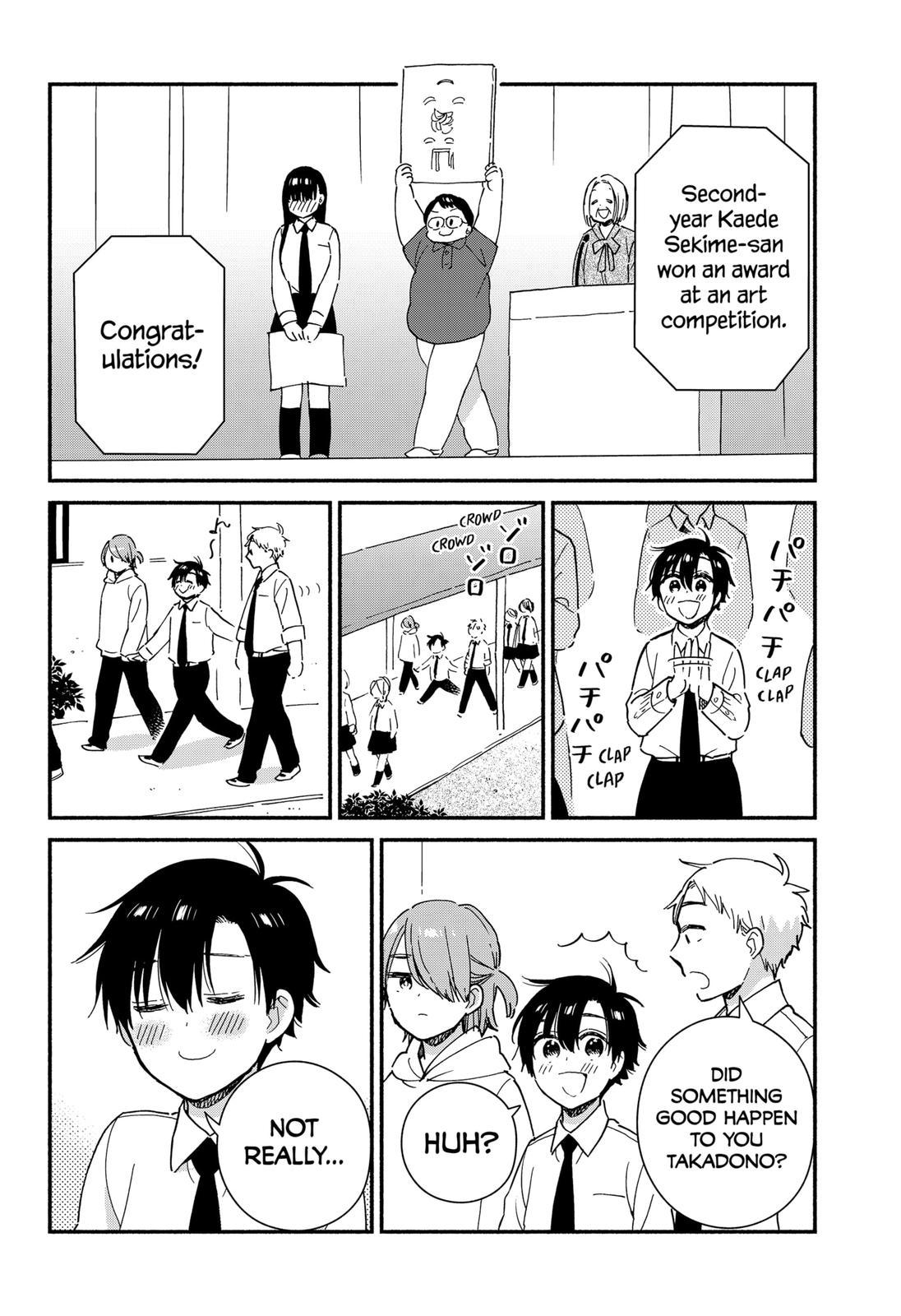 Don't Blush, Sekime-san! Chapter 16 page 2 - Chapter 16