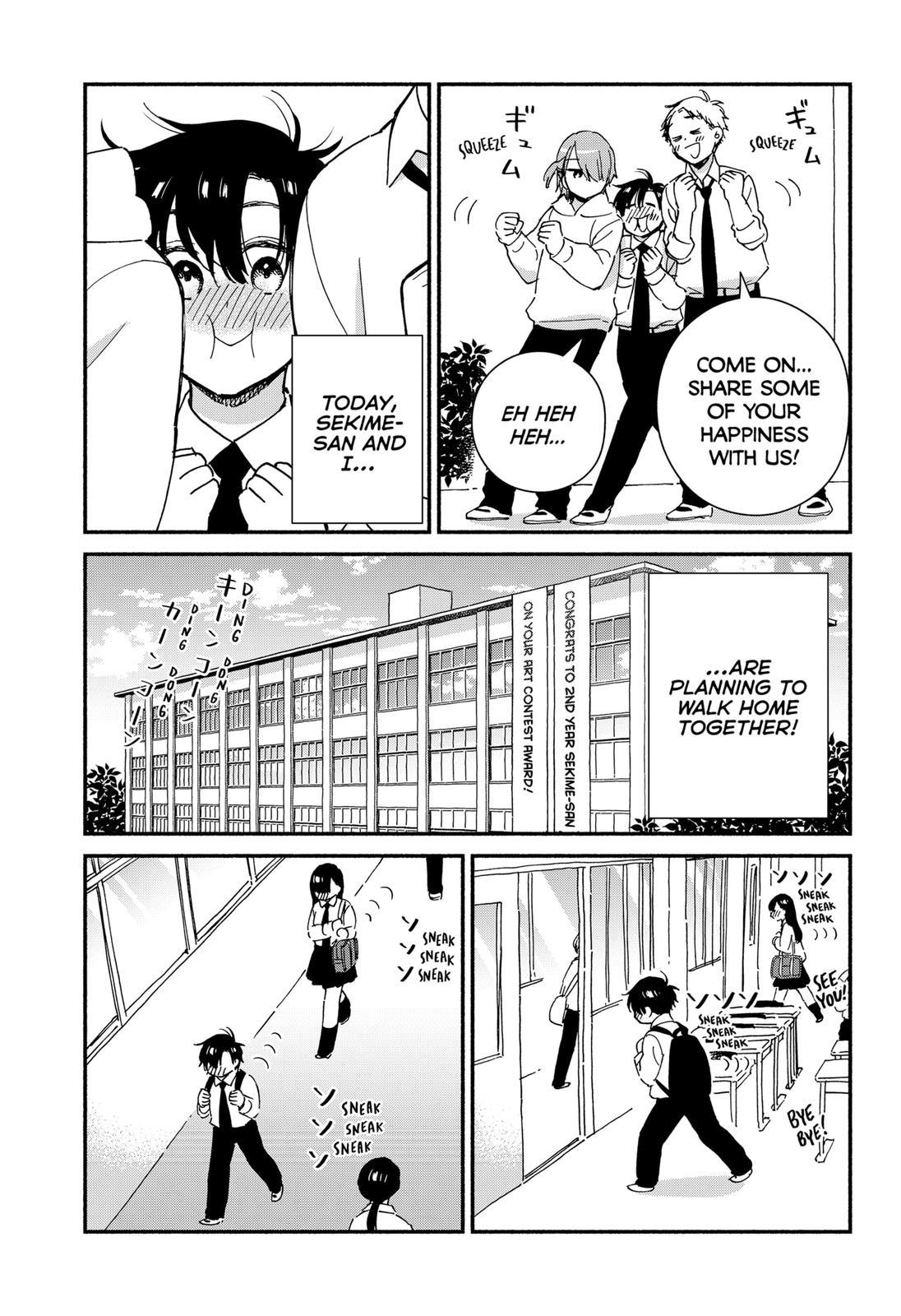 Don't Blush, Sekime-san! Chapter 16 page 3 - Chapter 16
