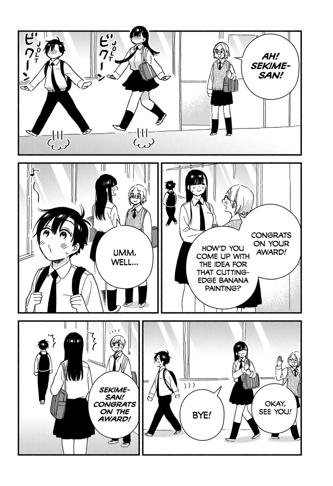 Don't Blush, Sekime-san! Chapter 16 page 4 - Chapter 16