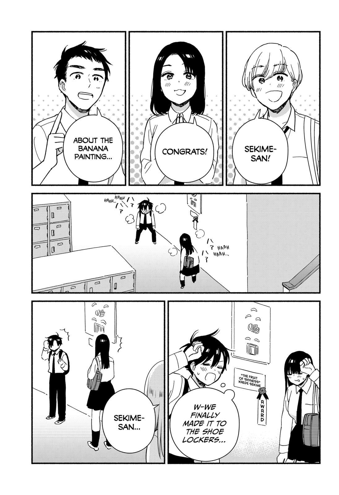 Don't Blush, Sekime-san! Chapter 16 page 5 - Chapter 16