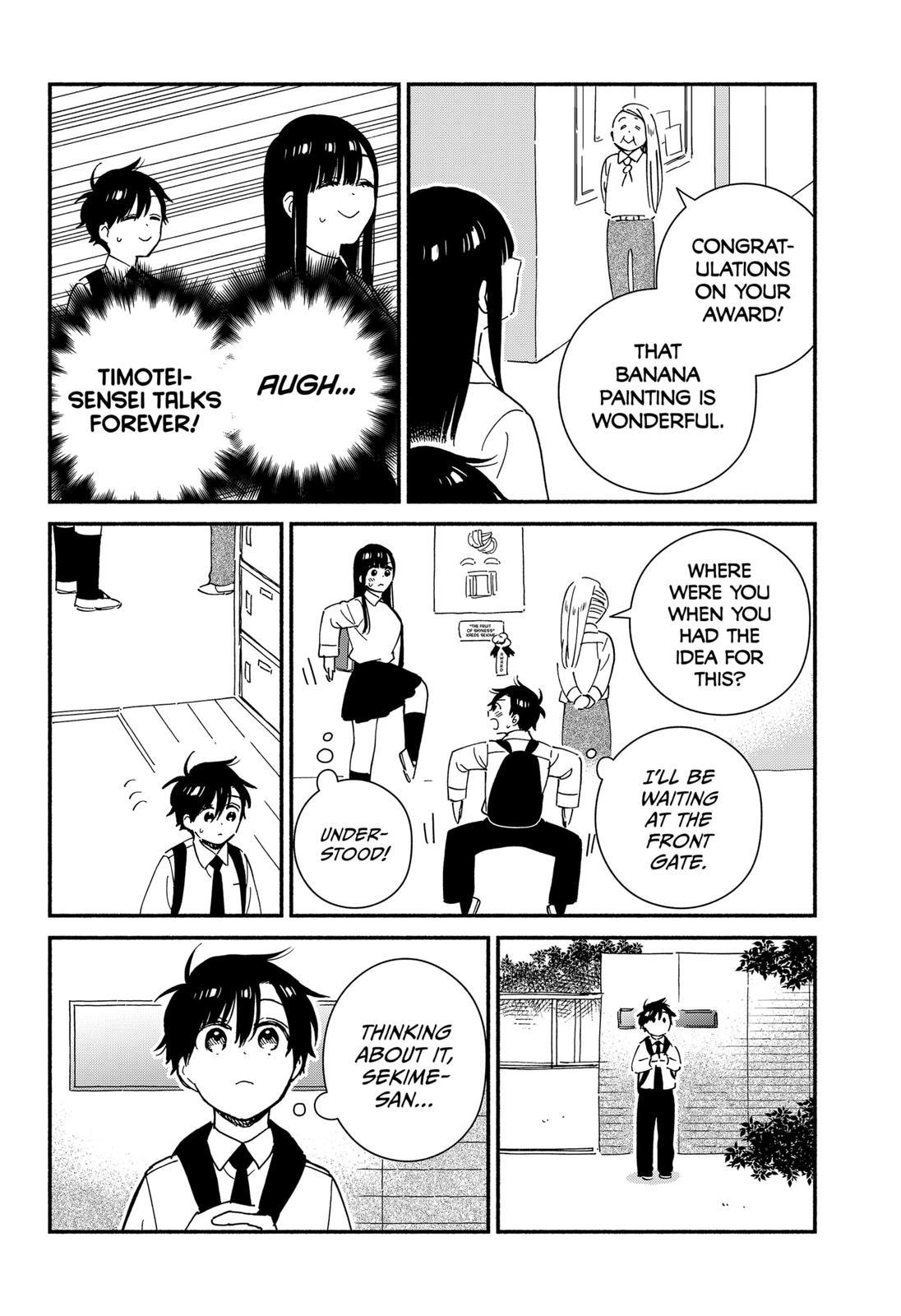 Don't Blush, Sekime-san! Chapter 16 page 6 - Chapter 16