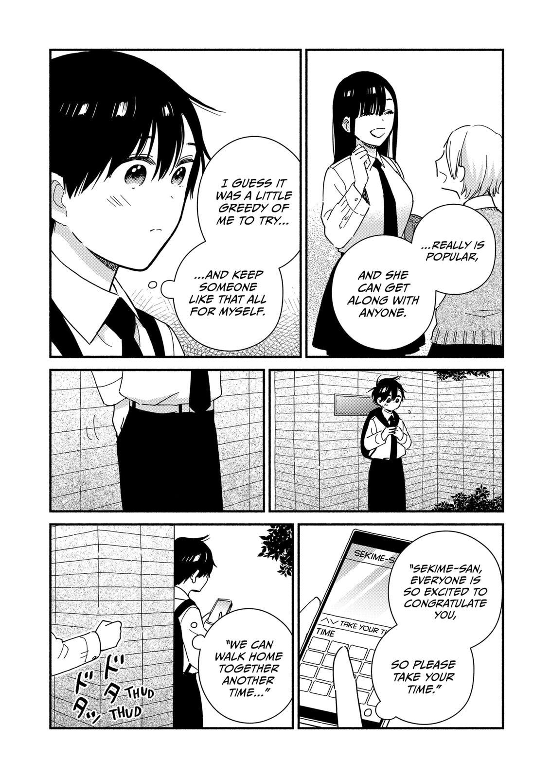 Don't Blush, Sekime-san! Chapter 16 page 7 - Chapter 16