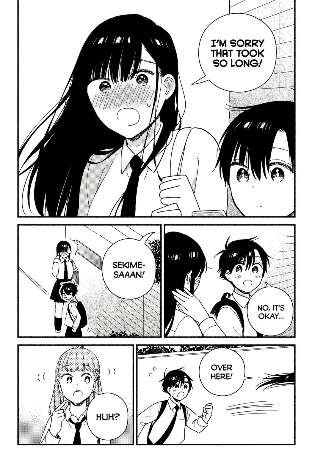 Don't Blush, Sekime-san! Chapter 16 page 8 - Chapter 16