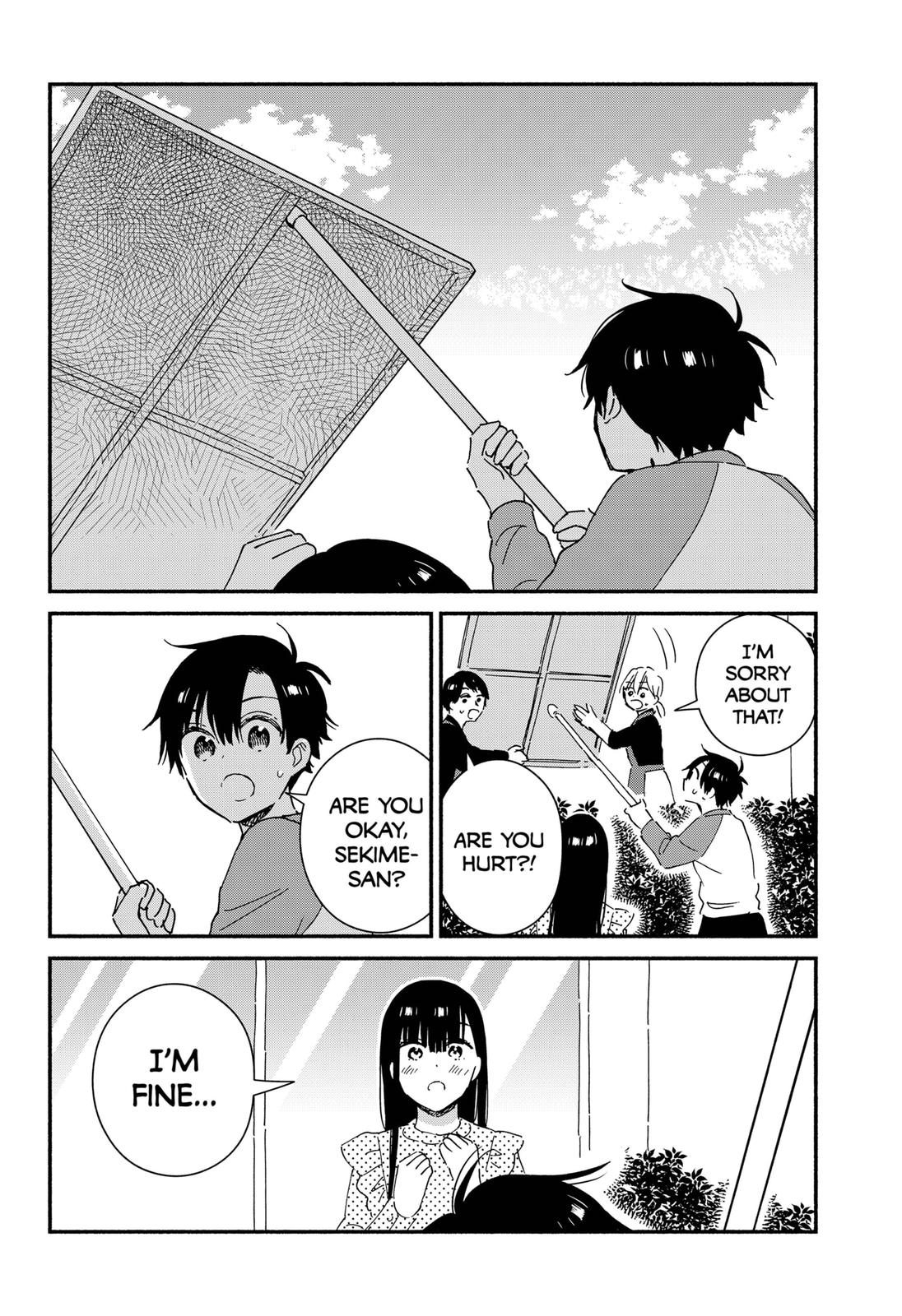 Don't Blush, Sekime-san! Chapter 17 page 10 - Chapter 17