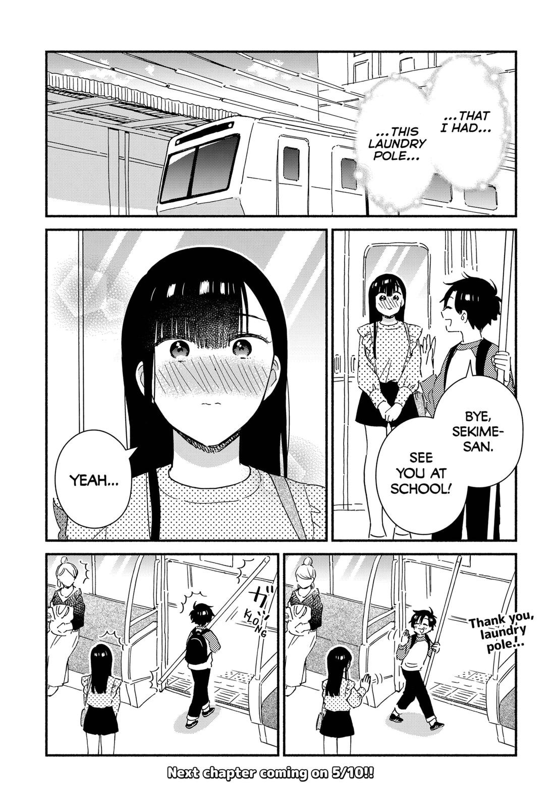 Don't Blush, Sekime-san! Chapter 17 page 12 - Chapter 17