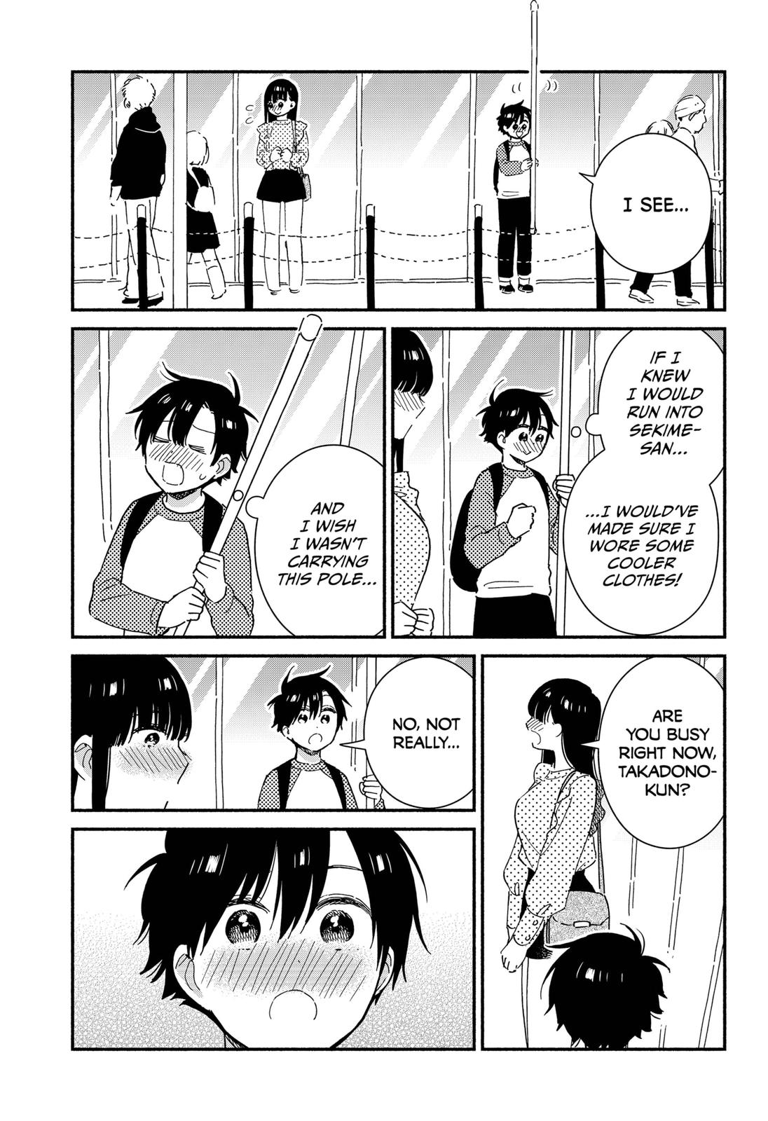 Don't Blush, Sekime-san! Chapter 17 page 5 - Chapter 17