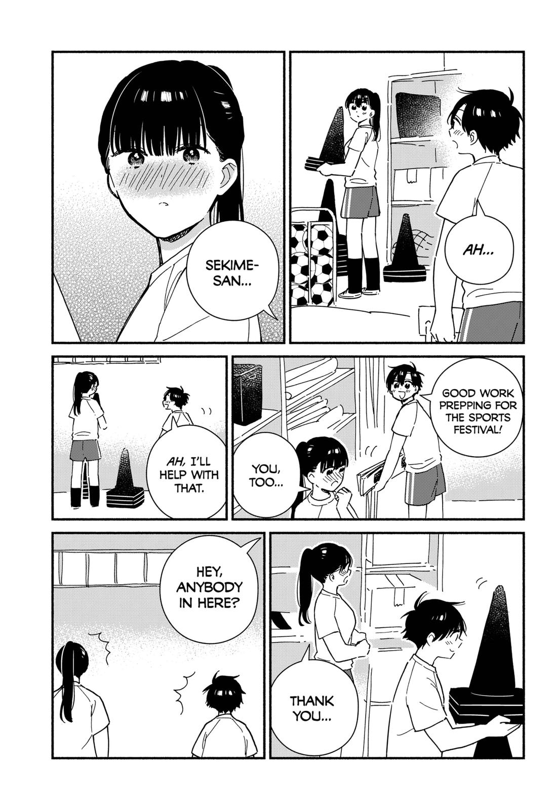 Don't Blush, Sekime-san! Chapter 18 page 3 - Chapter 18