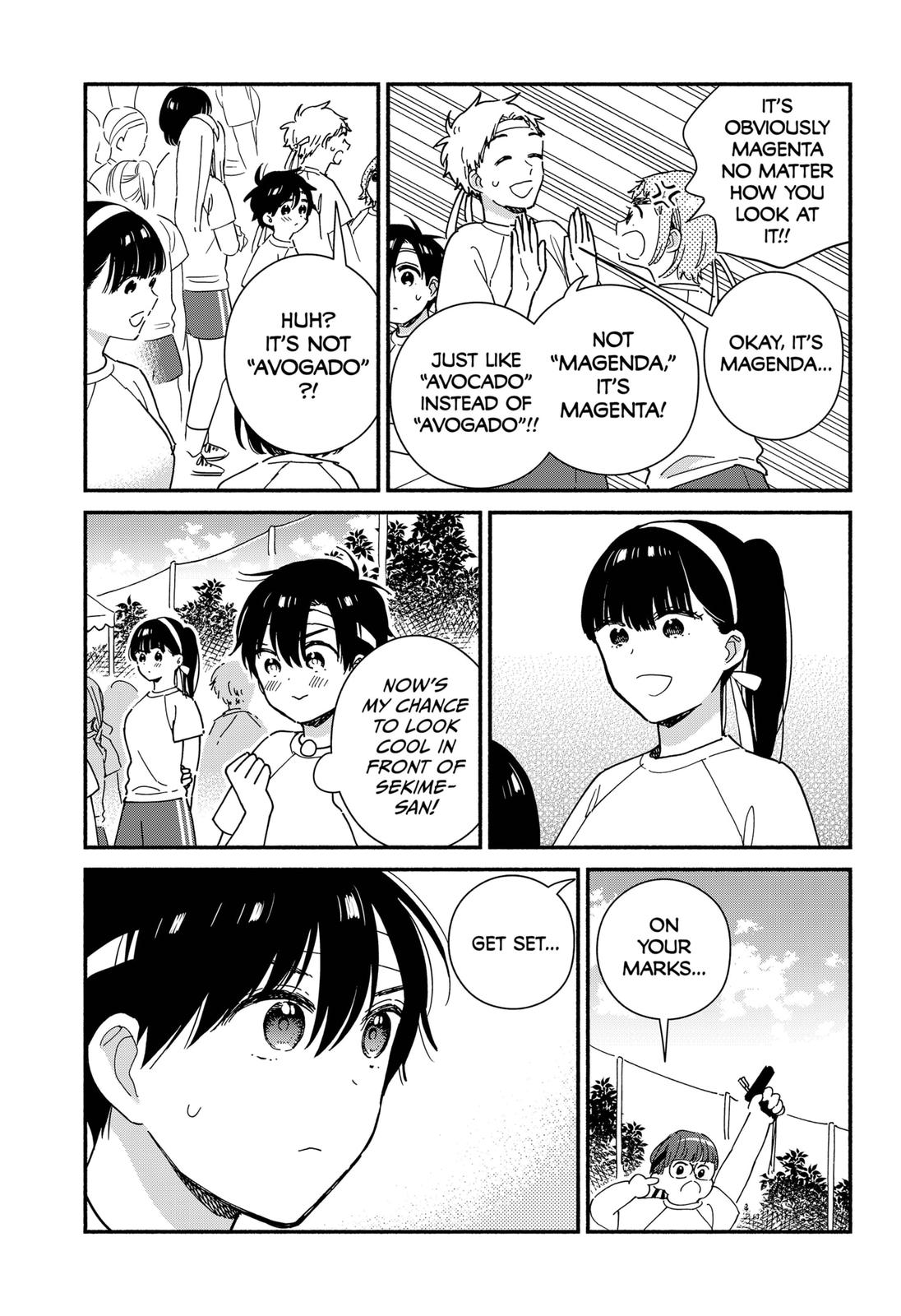 Don't Blush, Sekime-san! Chapter 19 page 3 - Chapter 19