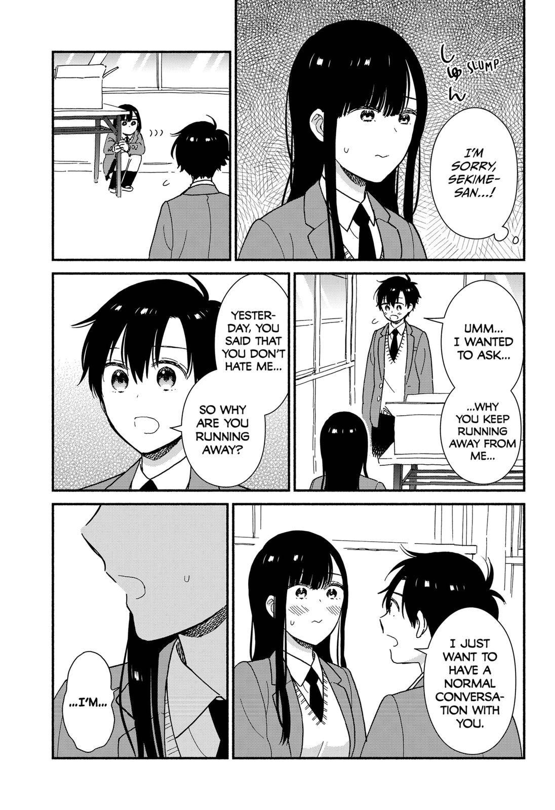 Don't Blush, Sekime-san! Chapter 2 page 5 - Chapter 2