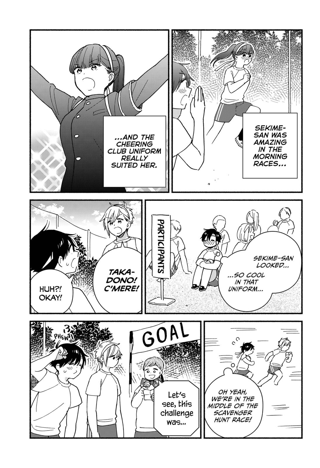 Don't Blush, Sekime-san! Chapter 20 page 3 - Chapter 20
