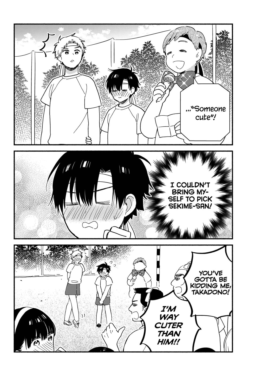 Don't Blush, Sekime-san! Chapter 20 page 8 - Chapter 20