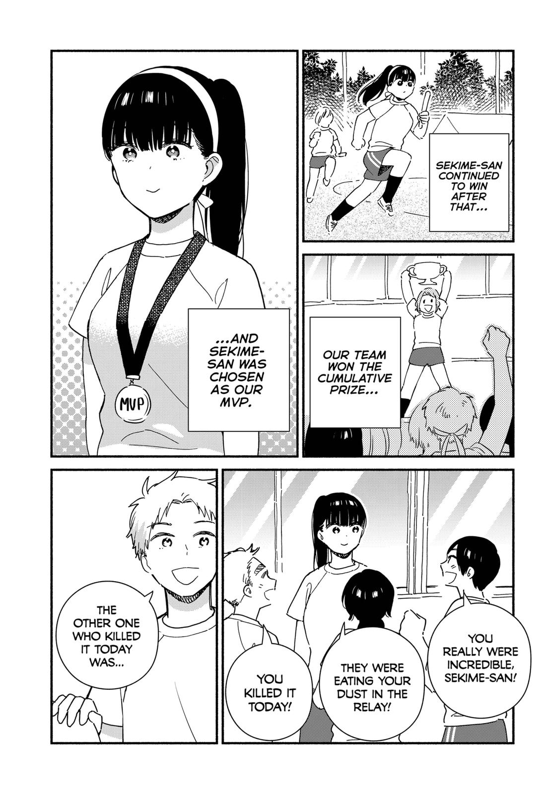 Don't Blush, Sekime-san! Chapter 20 page 9 - Chapter 20