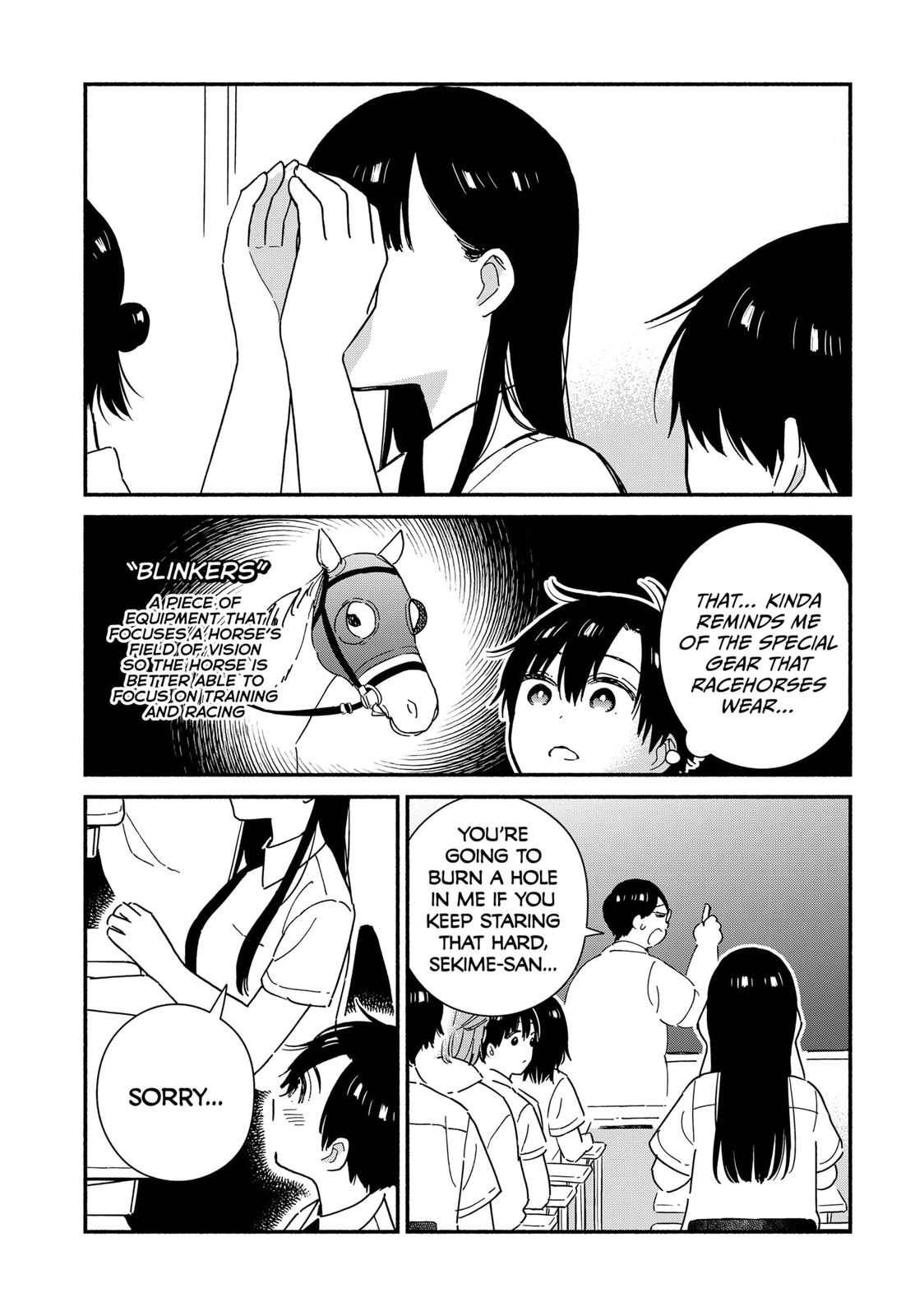 Don't Blush, Sekime-san! Chapter 21 page 5 - Chapter 21