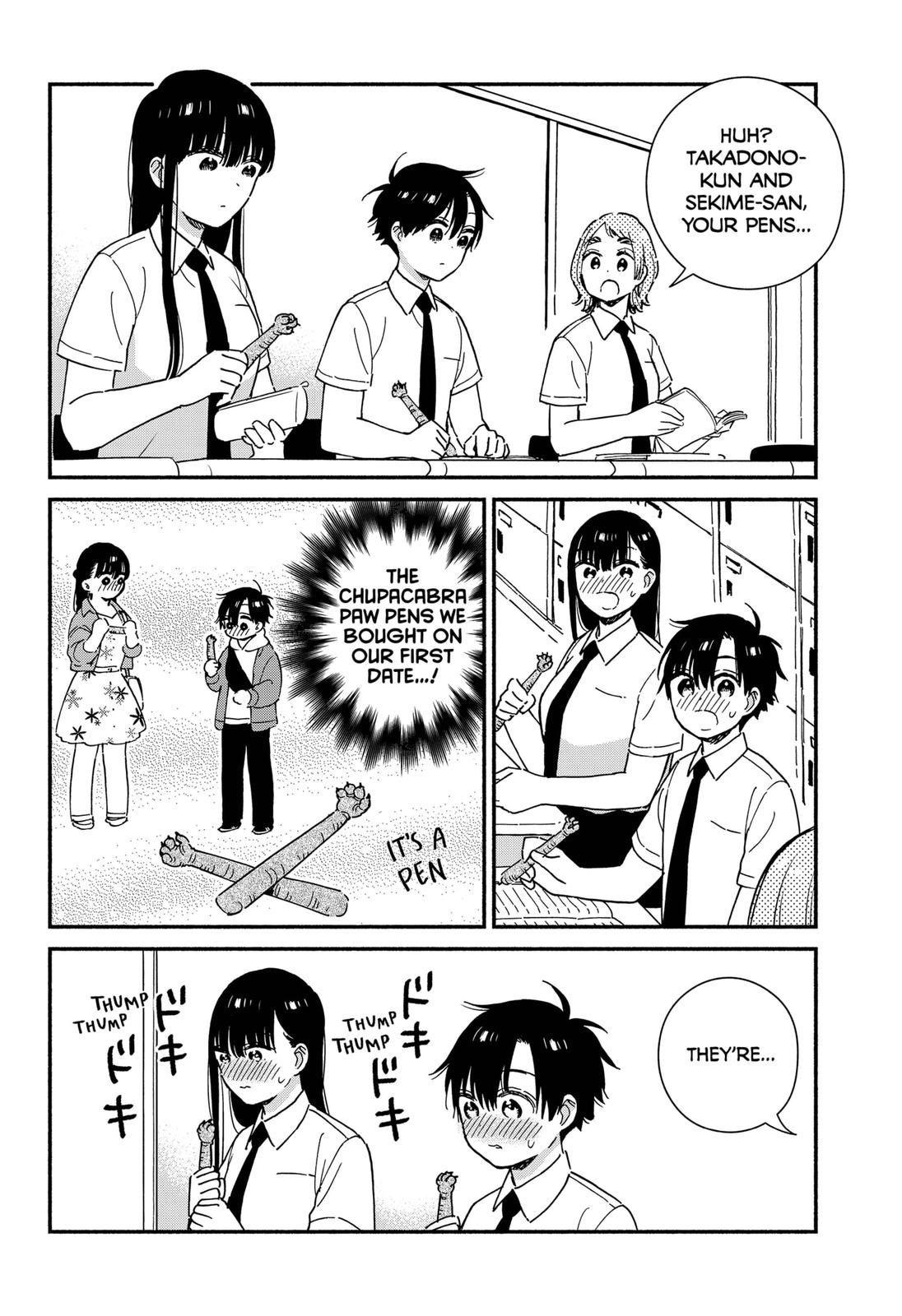 Don't Blush, Sekime-san! Chapter 21 page 8 - Chapter 21