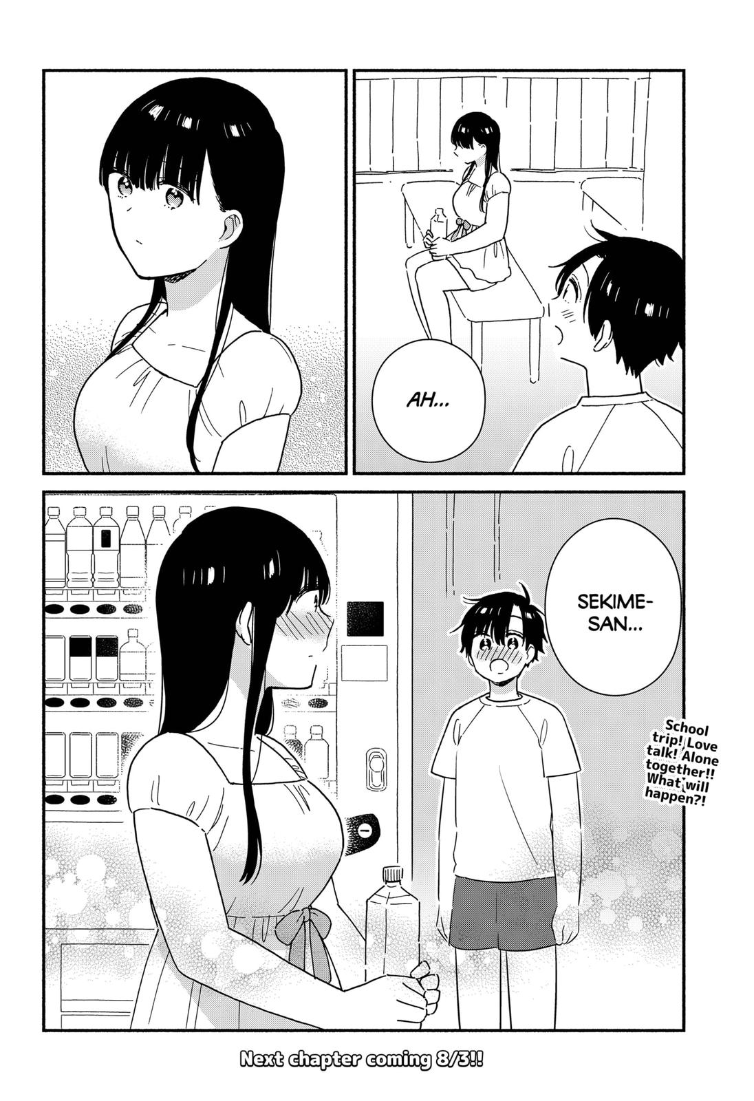 Don't Blush, Sekime-san! Chapter 23 page 10 - Chapter 23