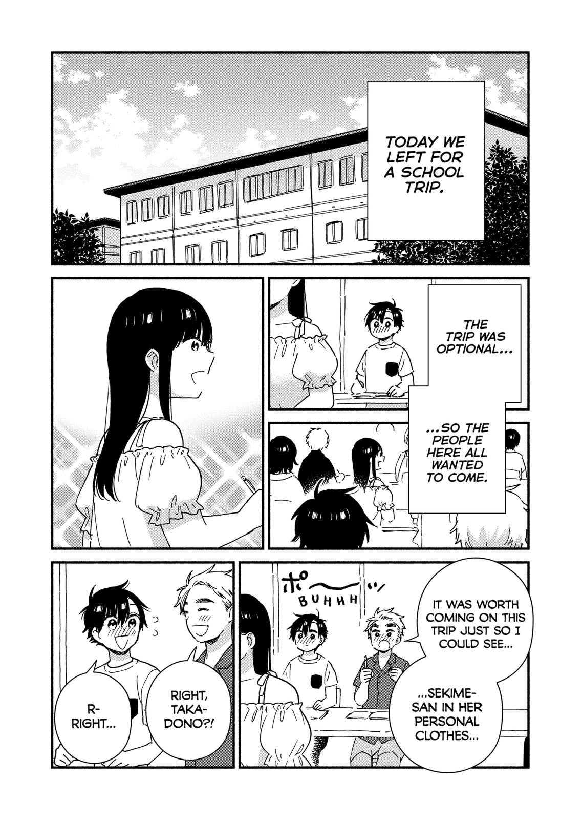 Don't Blush, Sekime-san! Chapter 23 page 3 - Chapter 23