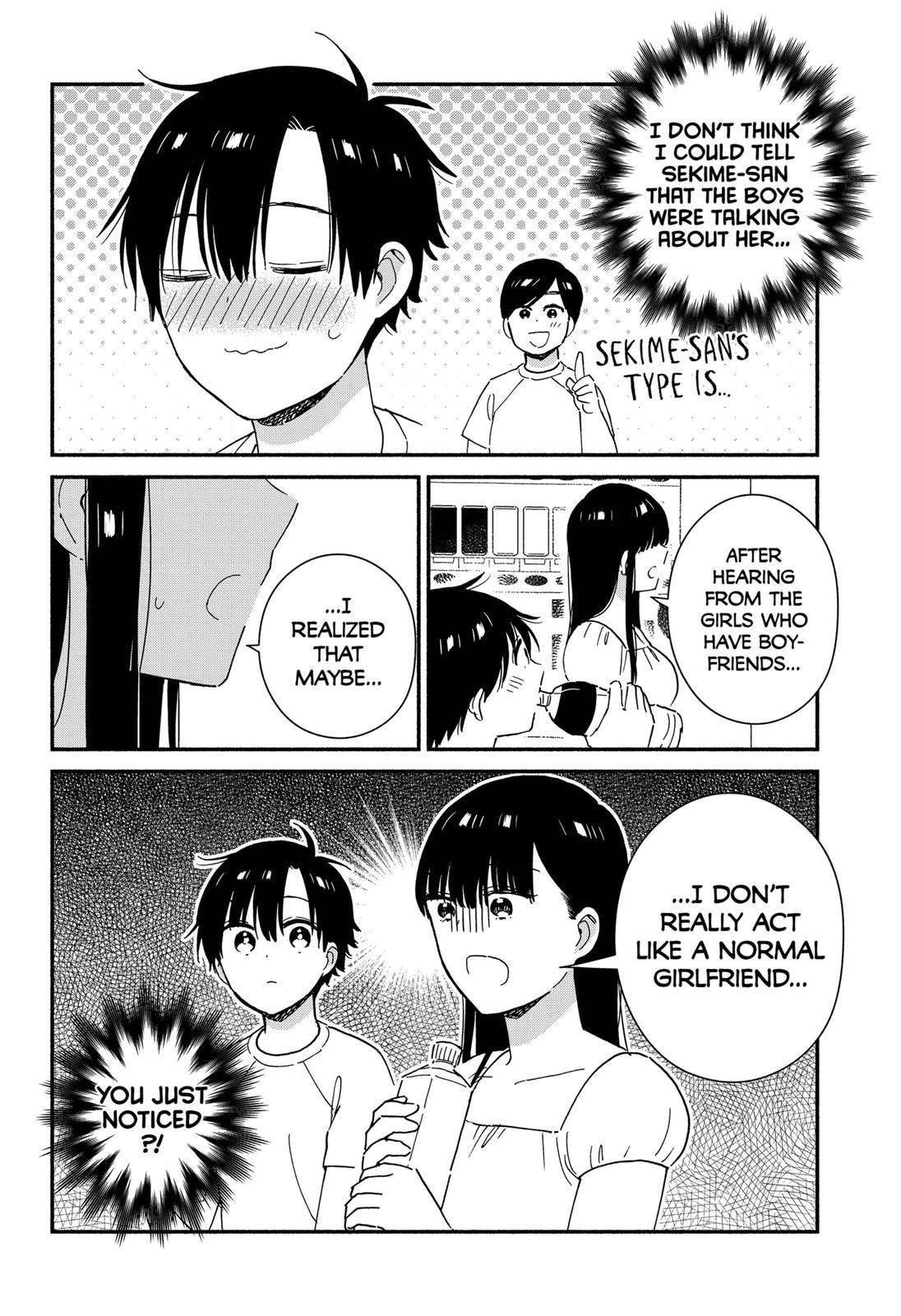 Don't Blush, Sekime-san! Chapter 24 page 4 - Chapter 24