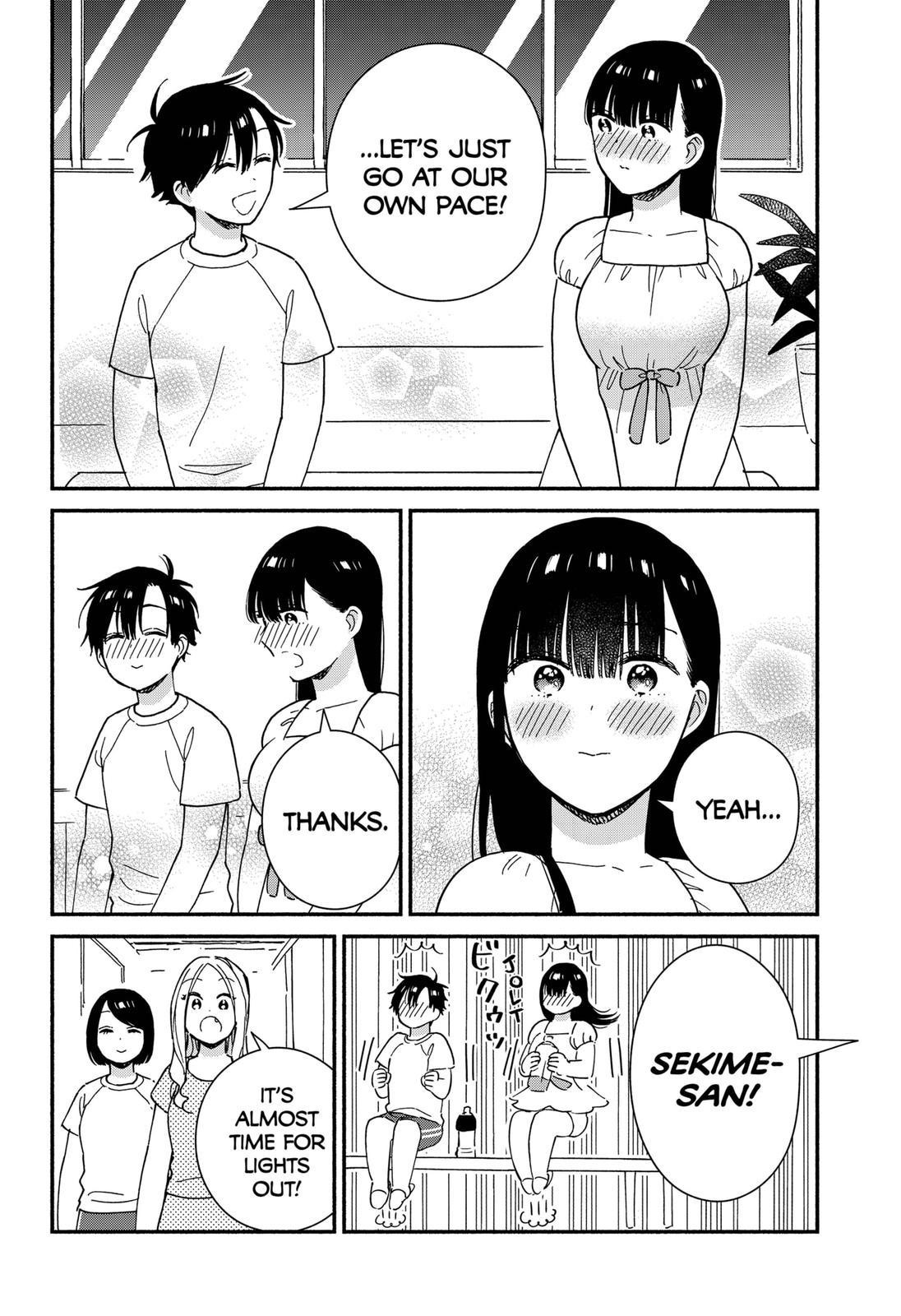 Don't Blush, Sekime-san! Chapter 24 page 8 - Chapter 24