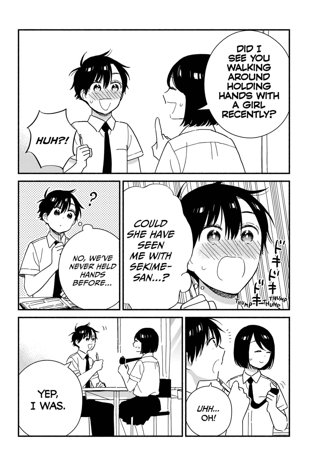 Don't Blush, Sekime-san! Chapter 25 page 4 - Chapter 25