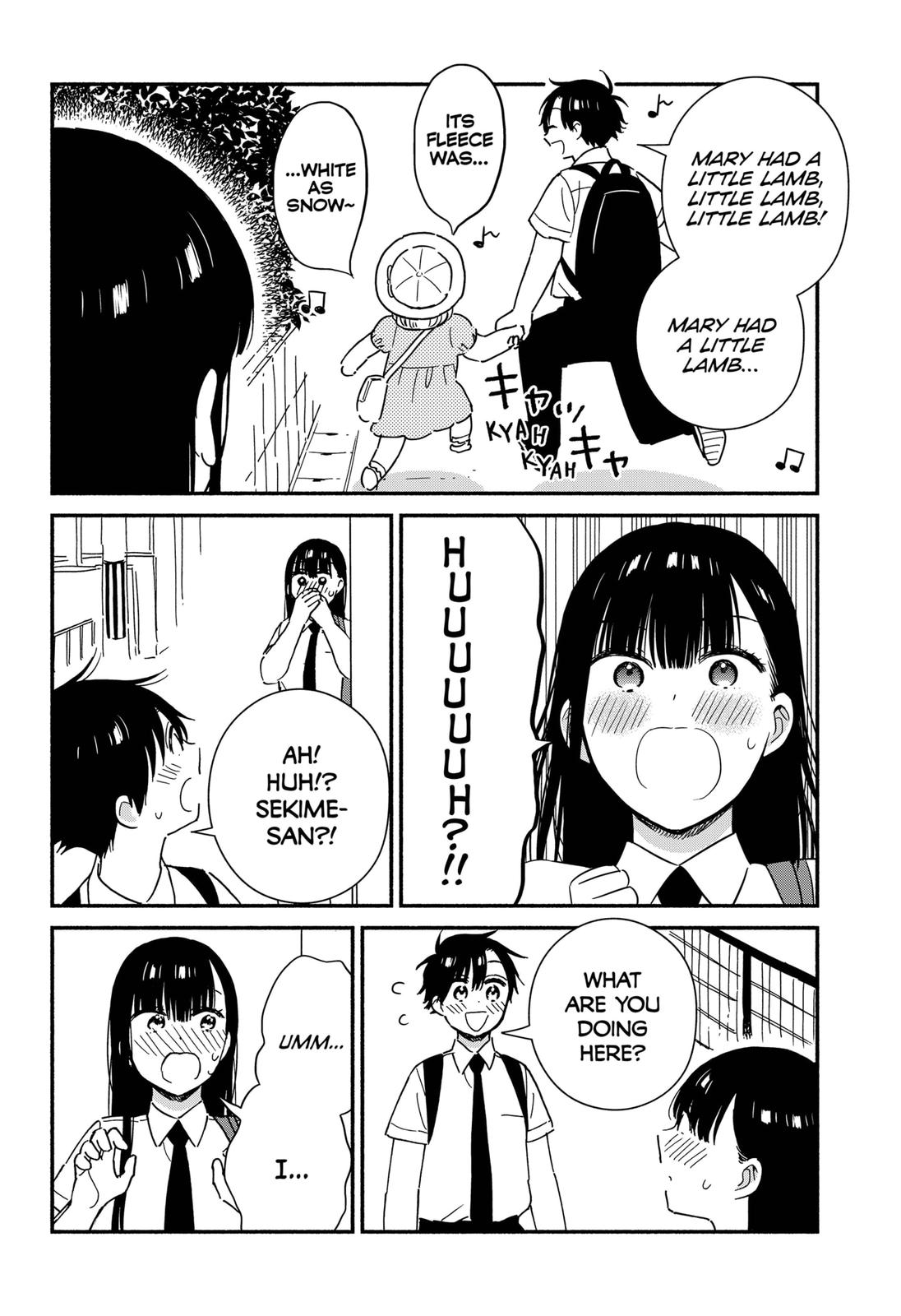 Don't Blush, Sekime-san! Chapter 25 page 8 - Chapter 25
