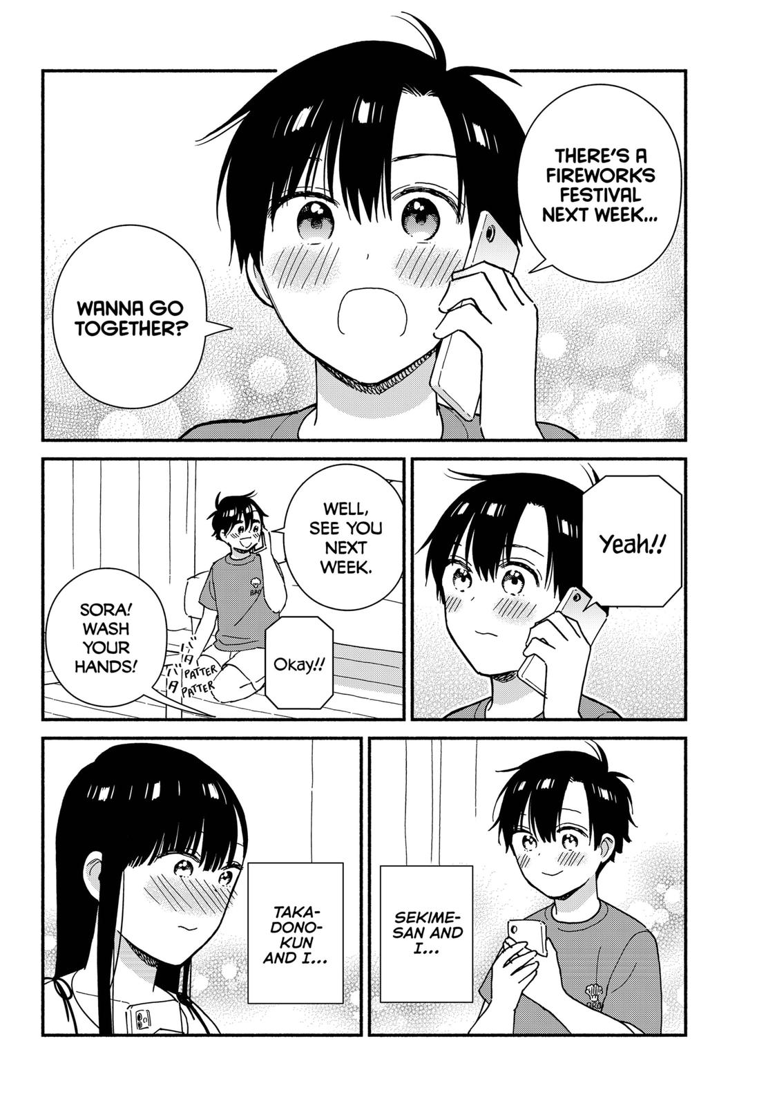 Don't Blush, Sekime-san! Chapter 26 page 12 - Chapter 26