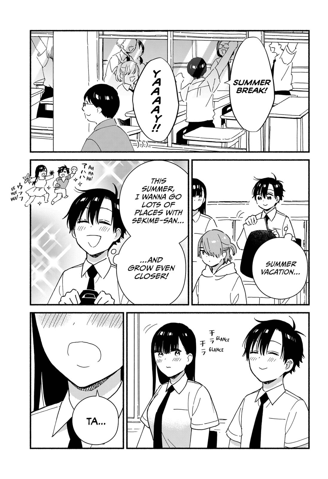 Don't Blush, Sekime-san! Chapter 26 page 3 - Chapter 26